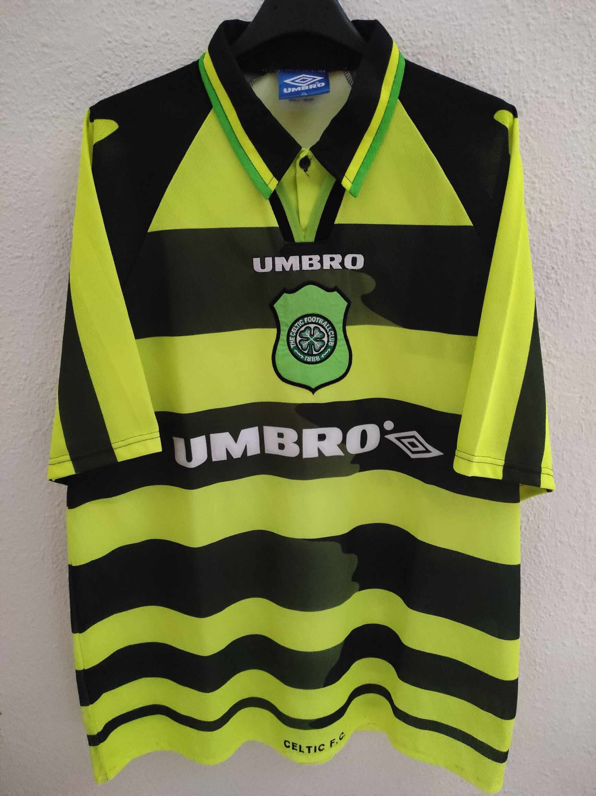CELTIC GLASGOW 1997-1998 away XL - 1