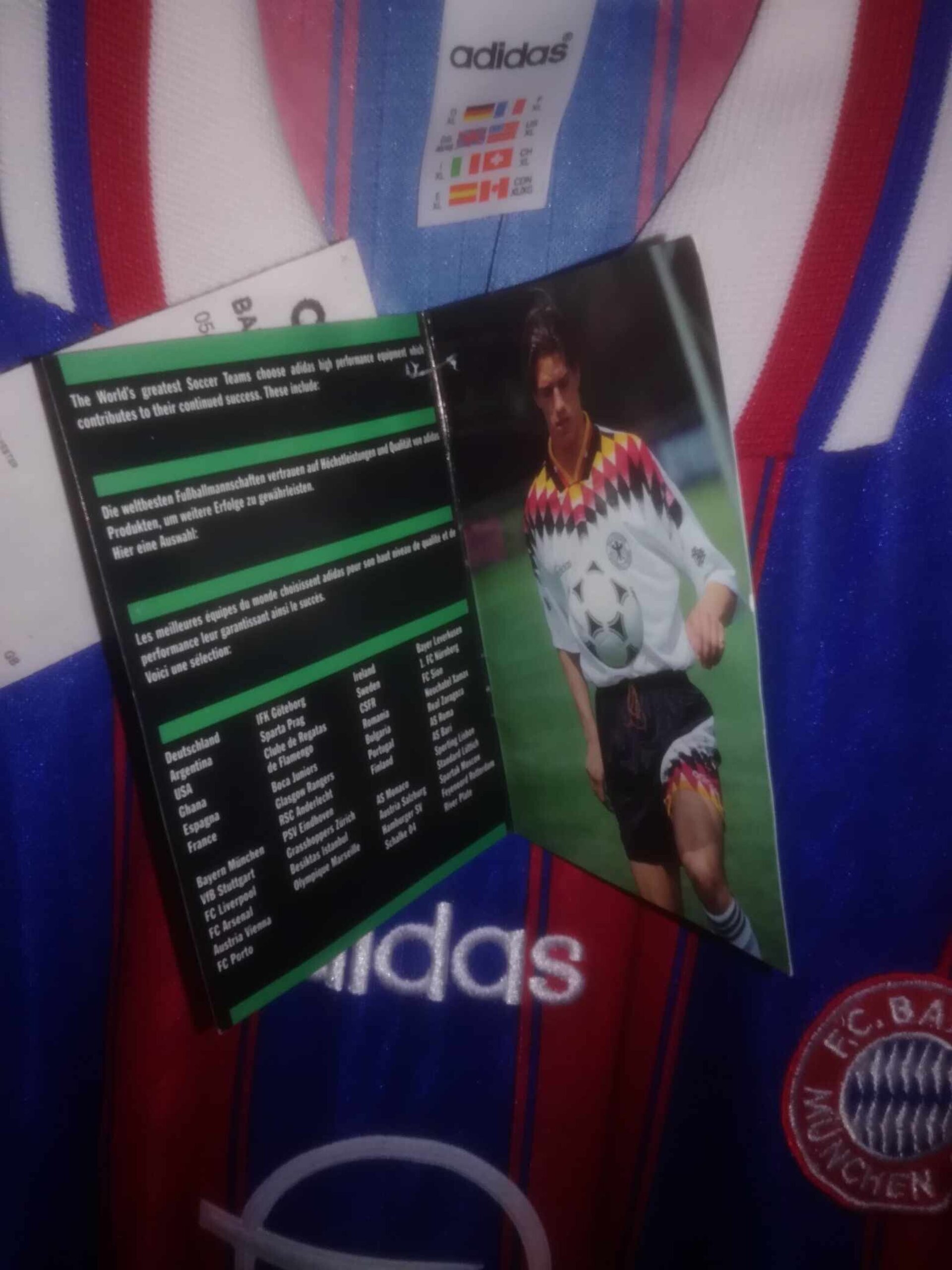 BAYERN MUNICH 1995-1996 BNWT XL - 3