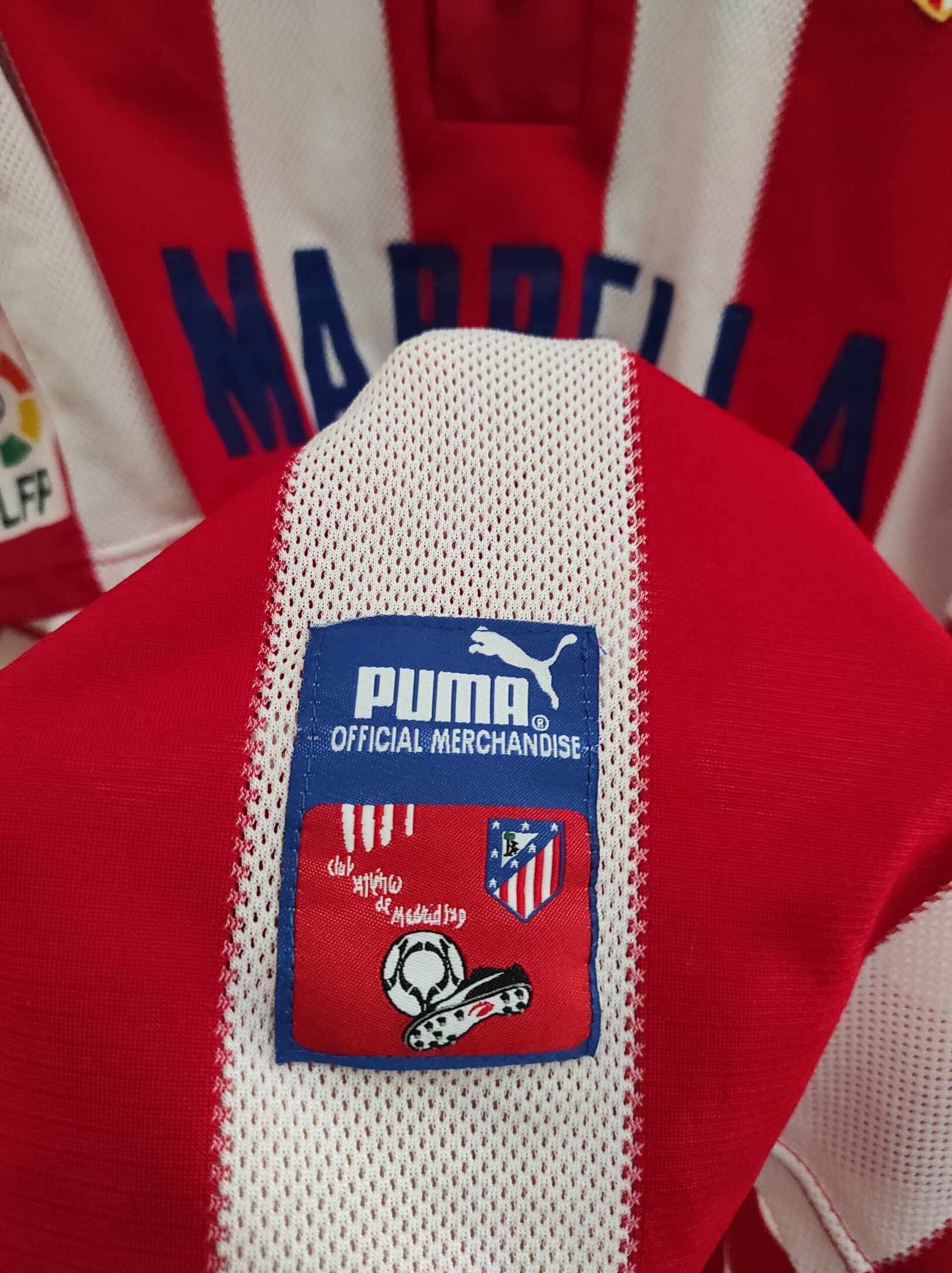 ATLETICO MADRID 1997-1998 Juninho 7 XL - 8