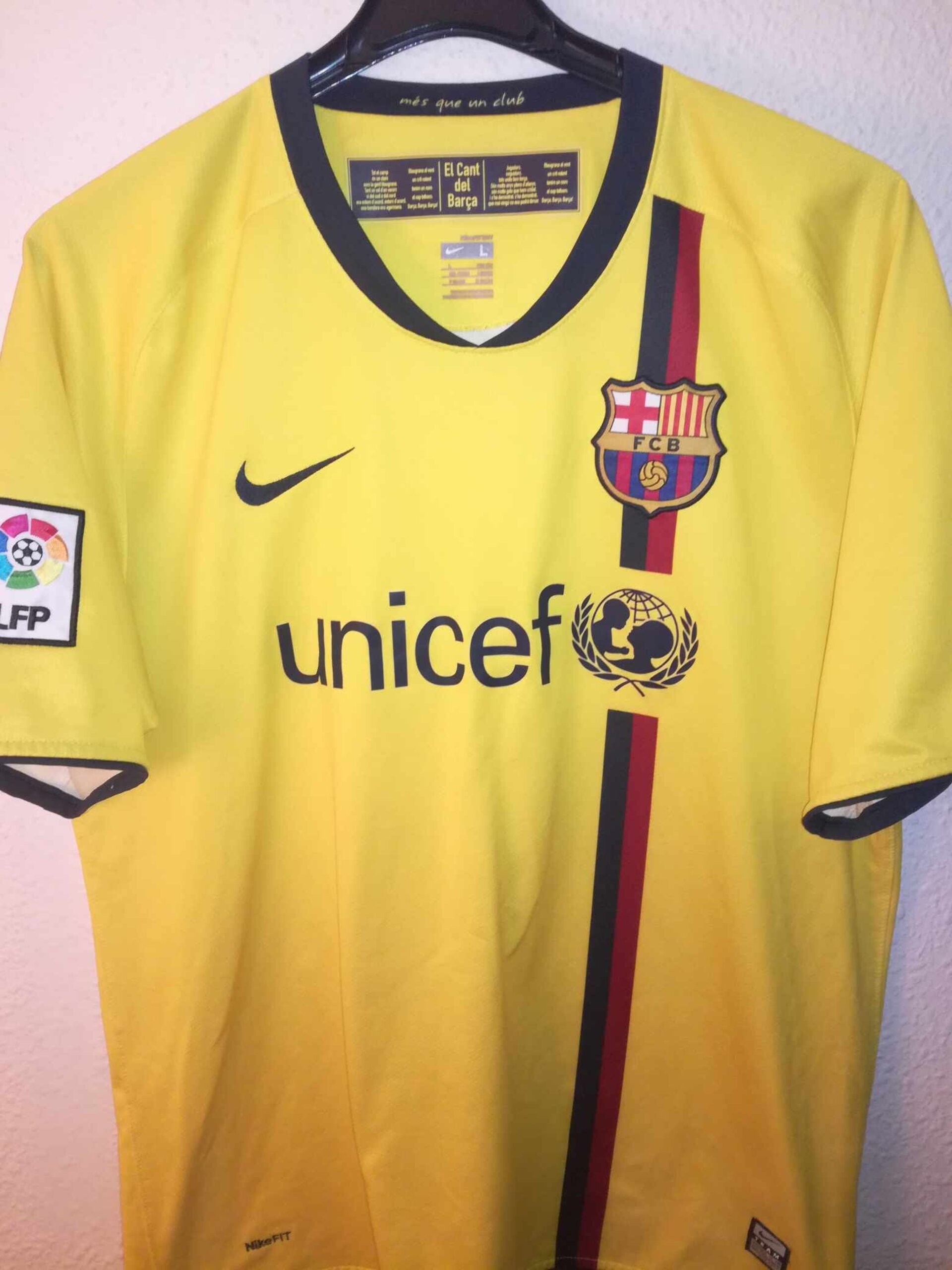 FC BARCELONA 2008-2009 away L - 1
