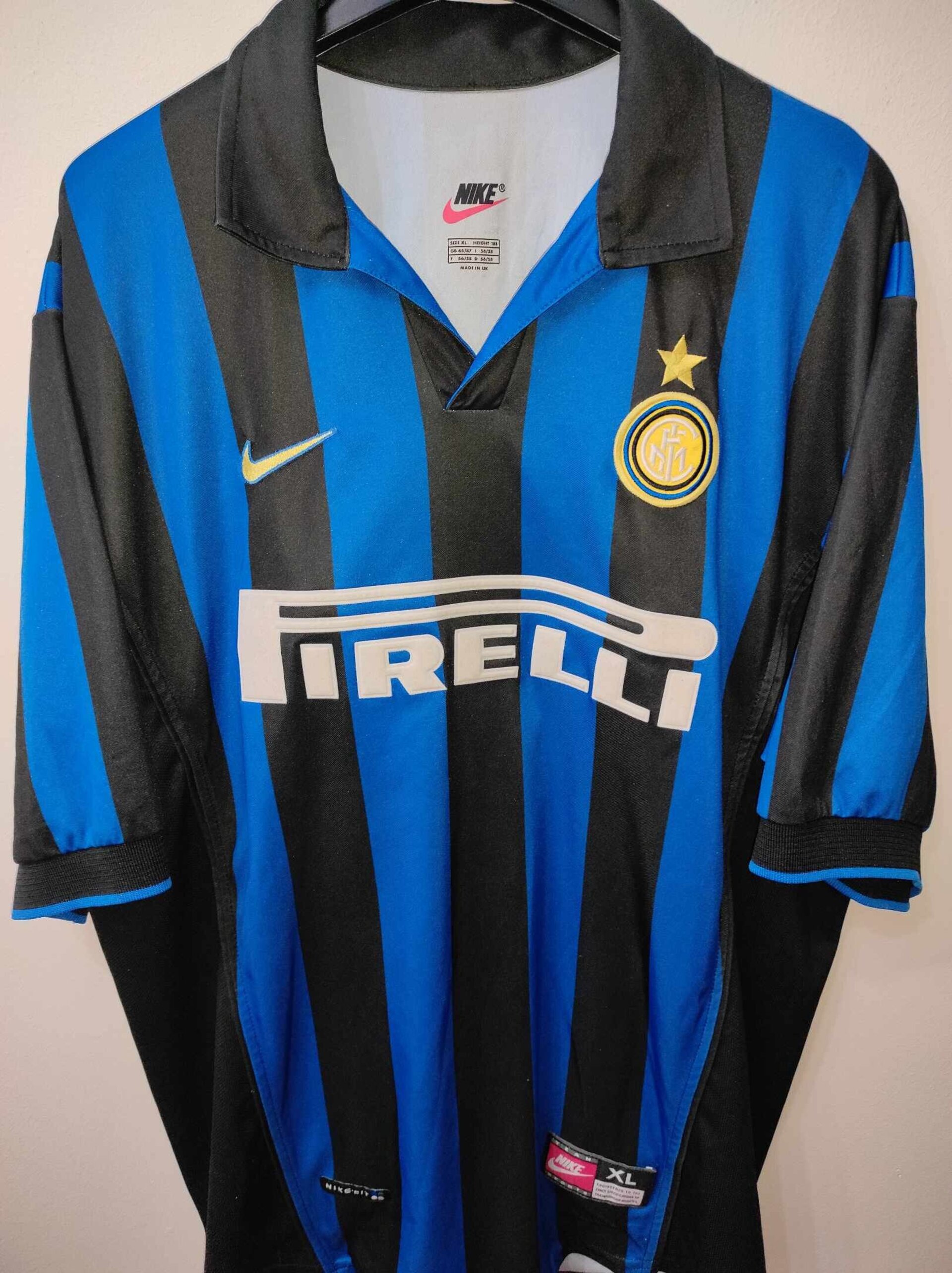 INTER MILAN 1998-1999 Djorkaeff 6 XL - 2
