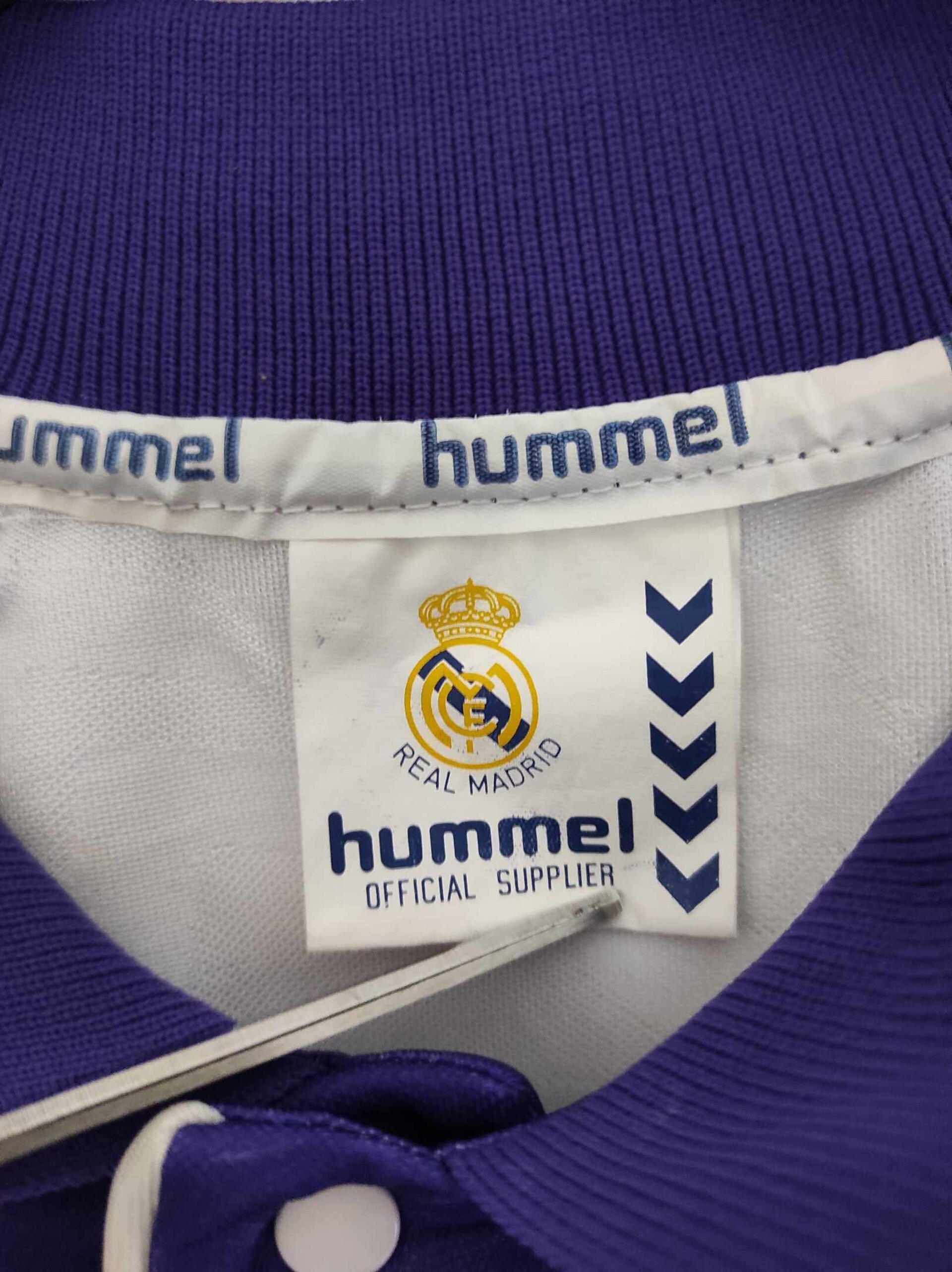 REAL MADRID 1993-1994 Alkorta 4 Match Worn XL - 3