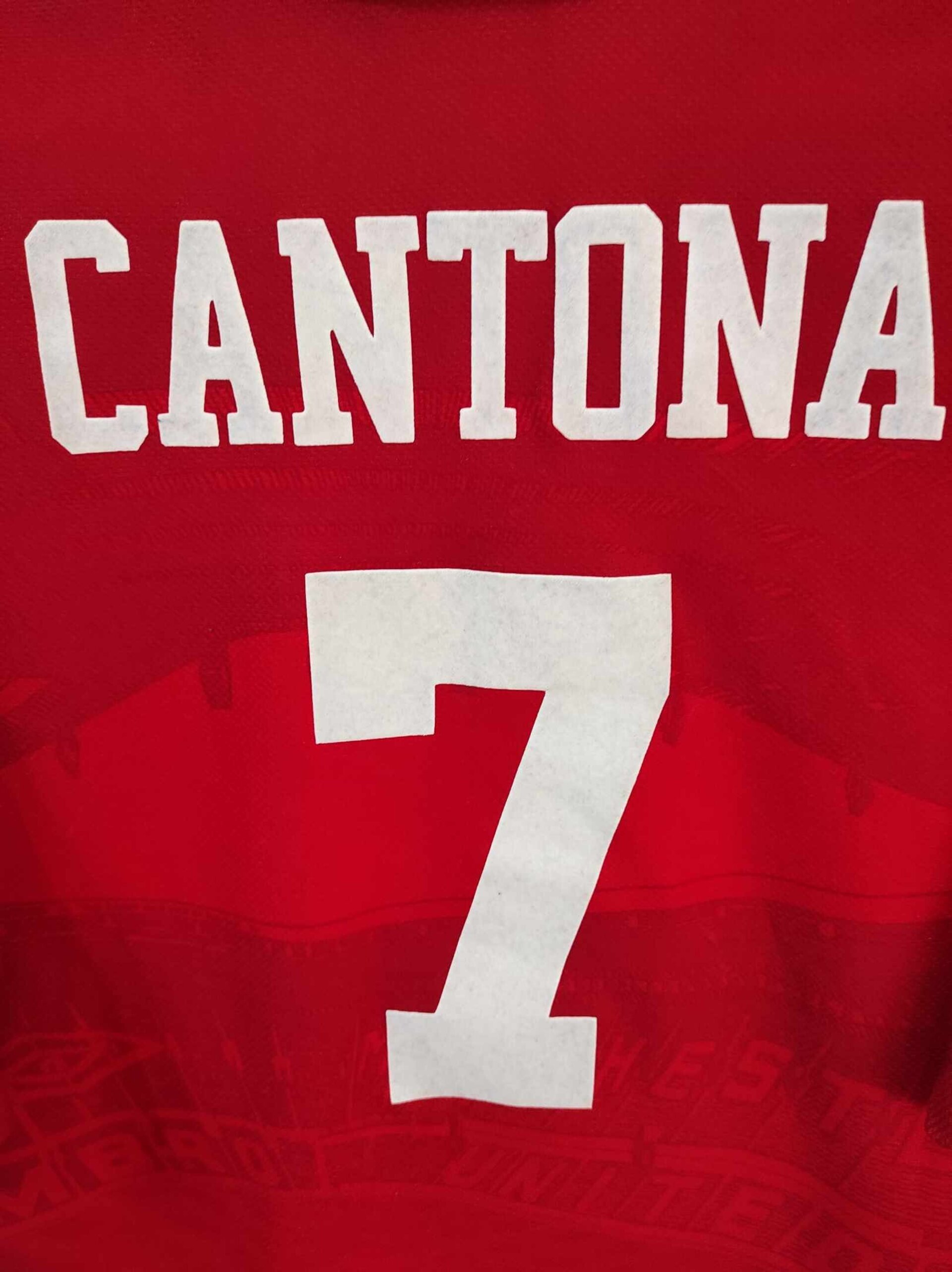 MANCHESTER UNITED 1994-1996 Cantona 7 L - 5