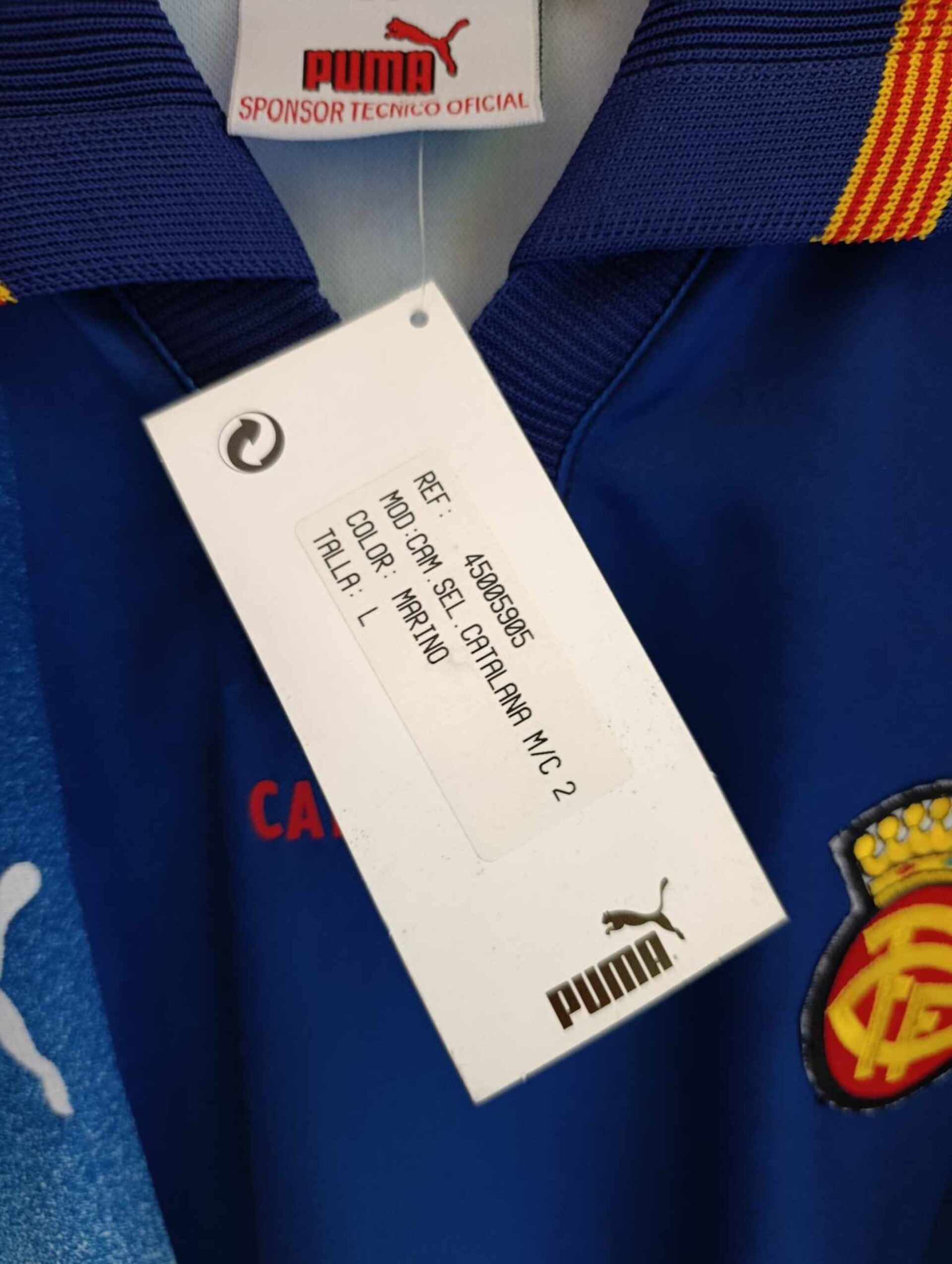 CATALUNYA 2002-2003 BNWT number 3 L - 4