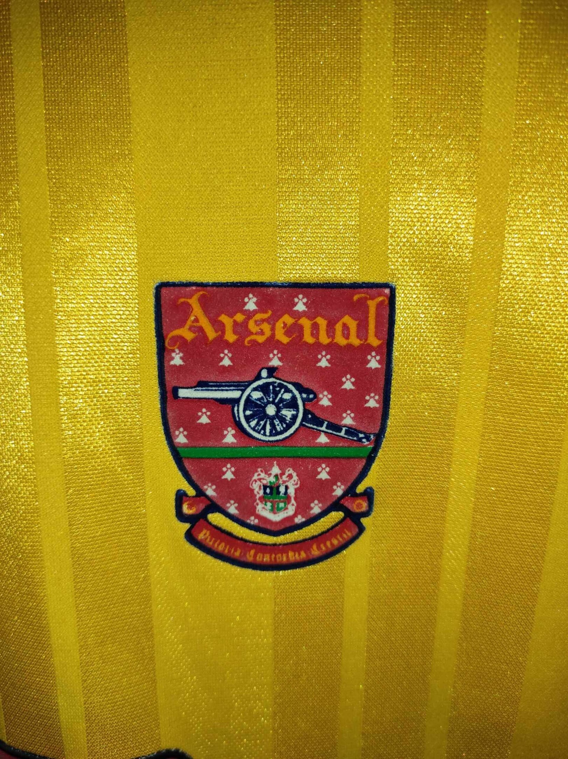 ARSENAL 1993-1994 away Size 40/42 - 4
