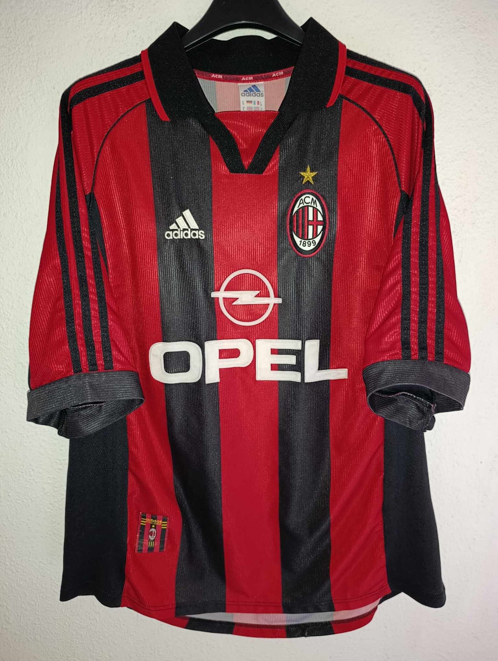 AC MILAN 1998-2000 number 8 XL - 1