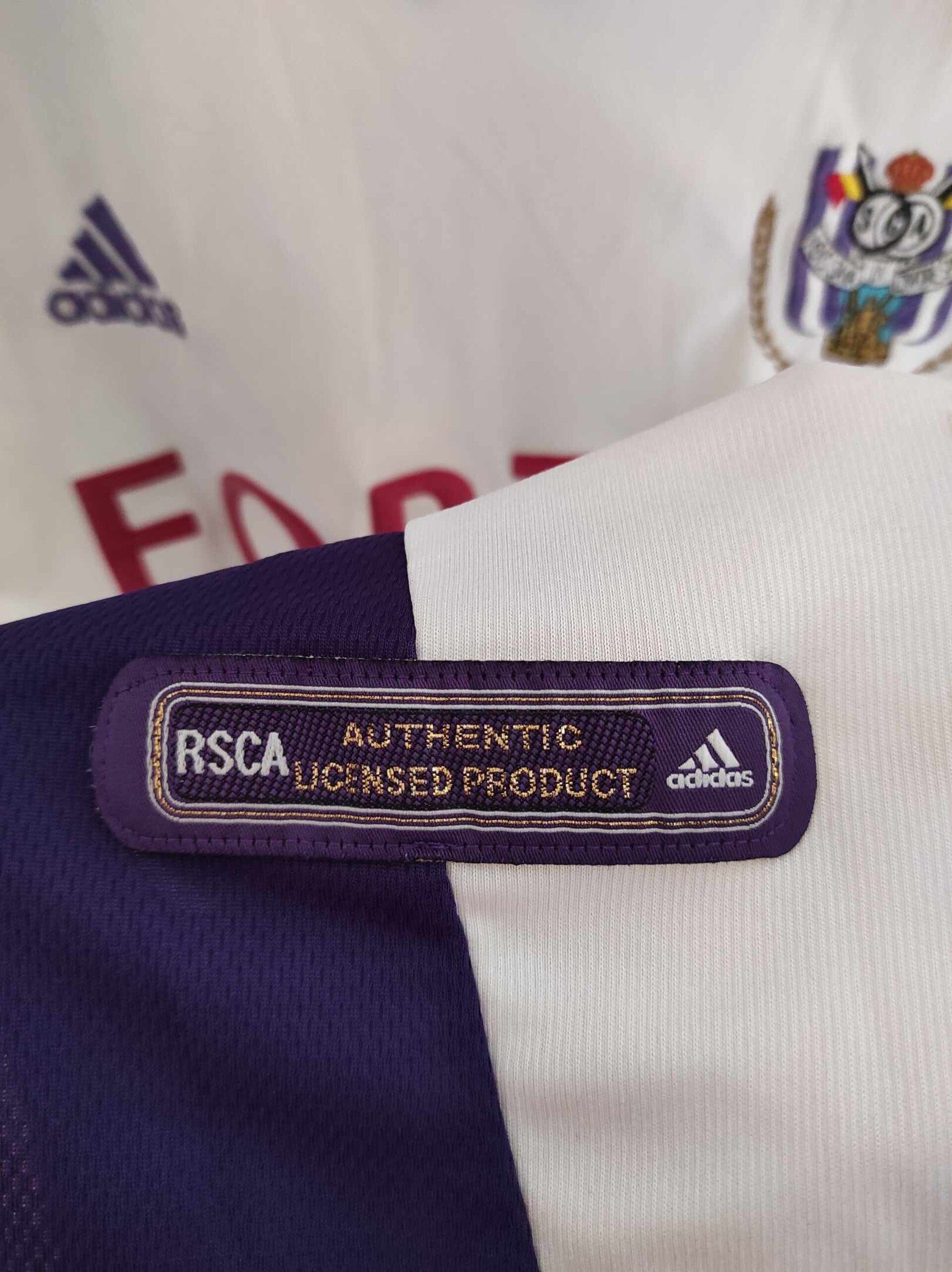 ANDERLECHT 2001-2002 Match Worn XXL - 5