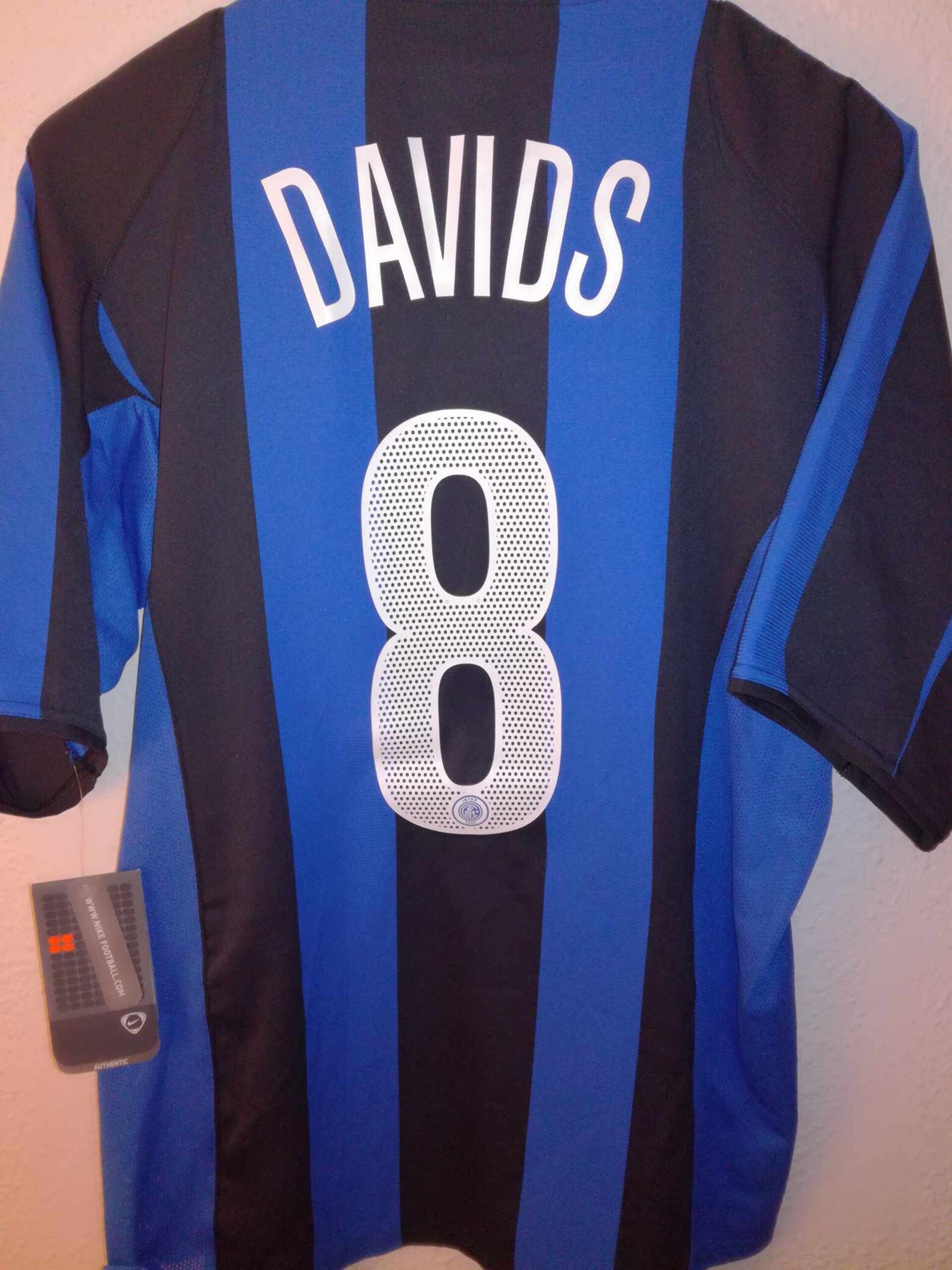 INTER MILAN 2004-2005 Davids 8 BNWT L - 1