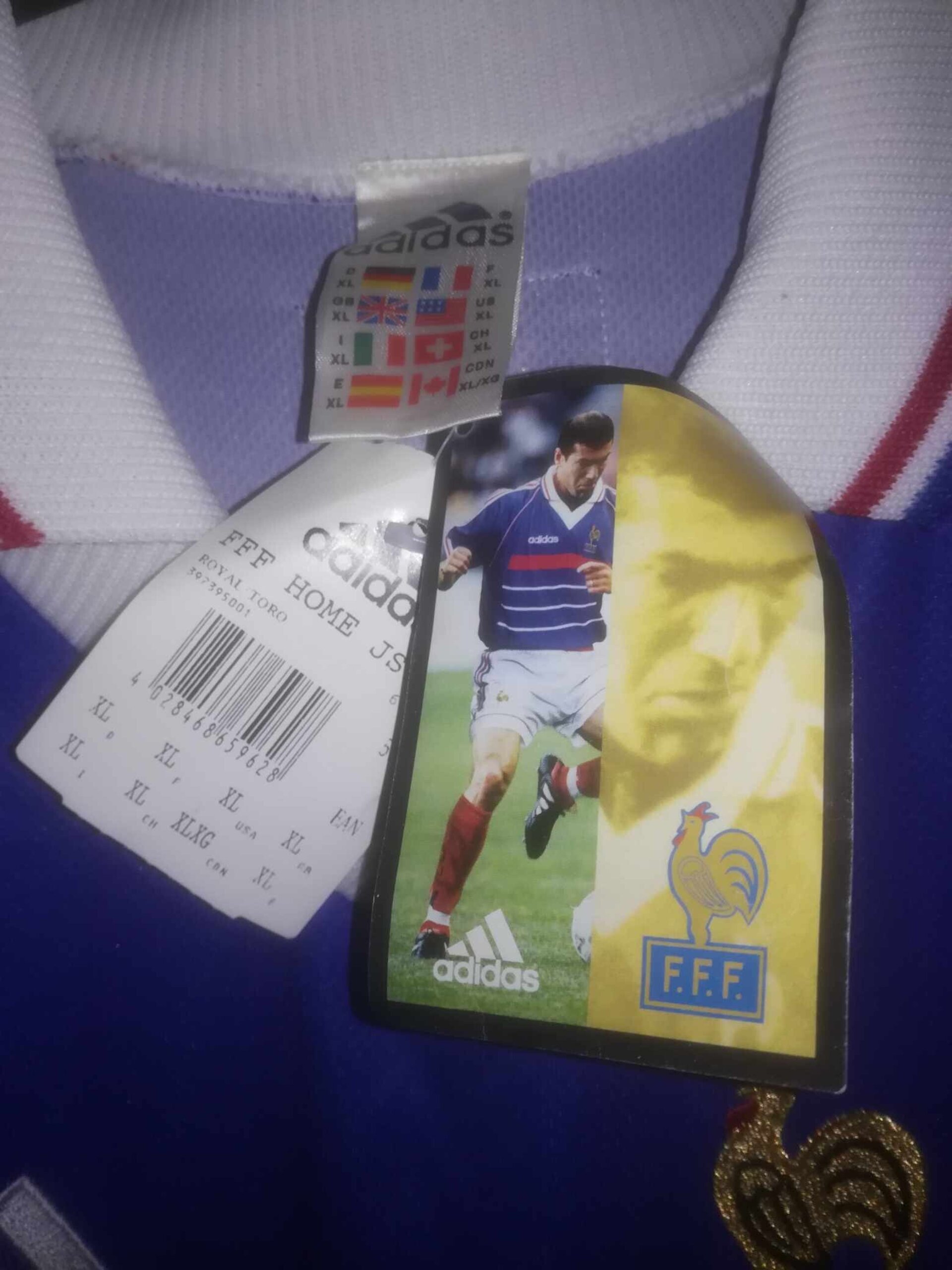 FRANCE 1998 World Cup BNWT XL - 2