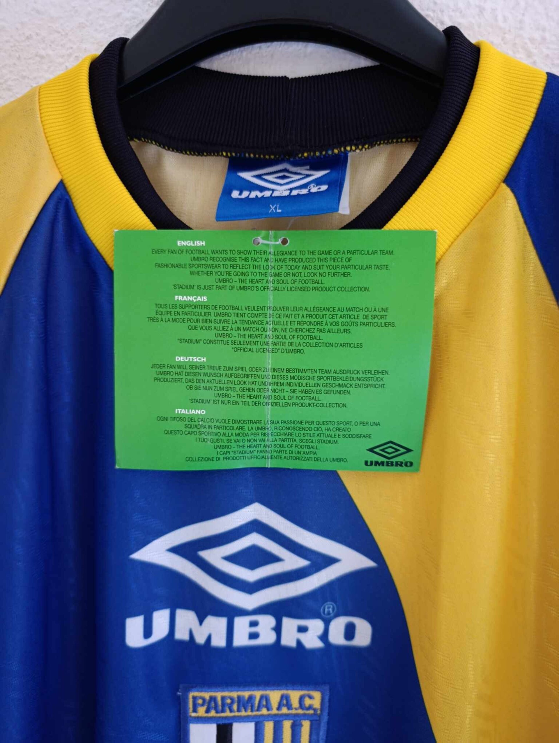 AC PARMA 1993-1995 Training BNWT XL - 3