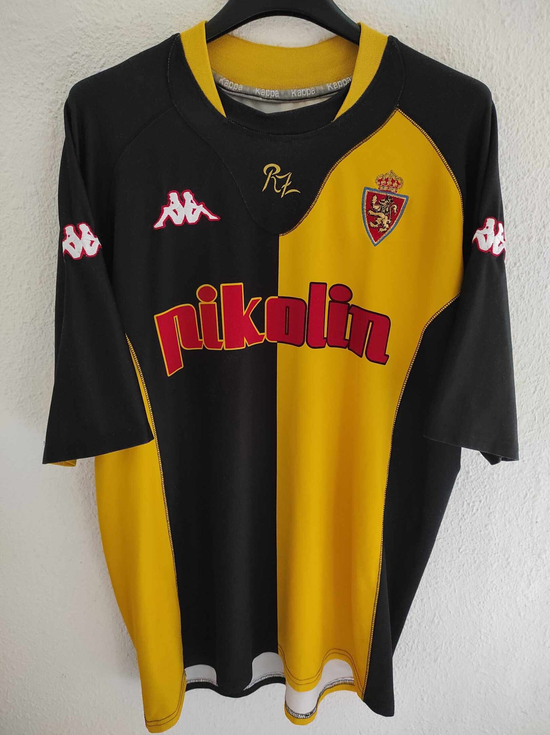 REAL ZARAGOZA 2001-2002 away Aragón 8 XXL - 2