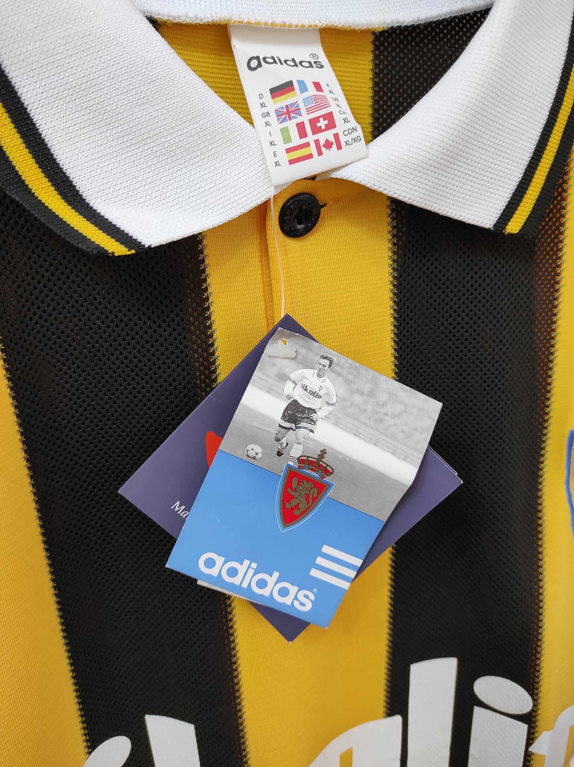 REAL ZARAGOZA 1996-1997 away BNWT XL - 2