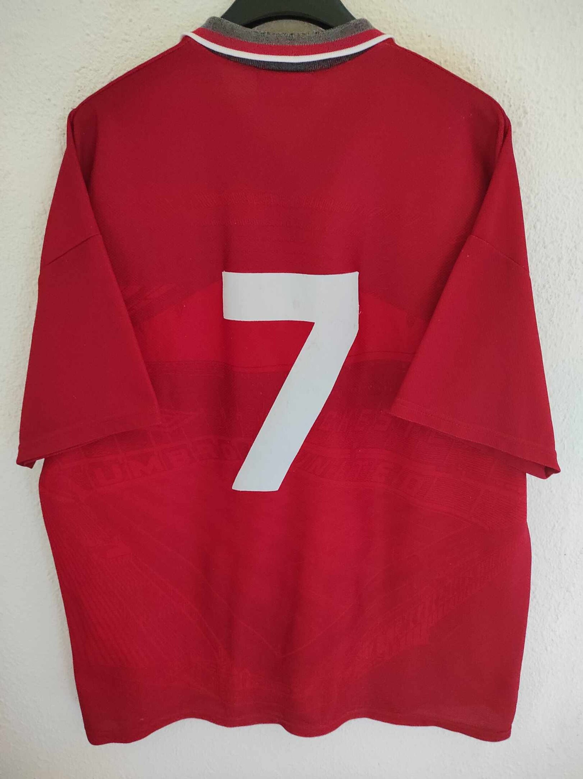 MANCHESTER UNITED 1994-1996 number 7 XL - 5