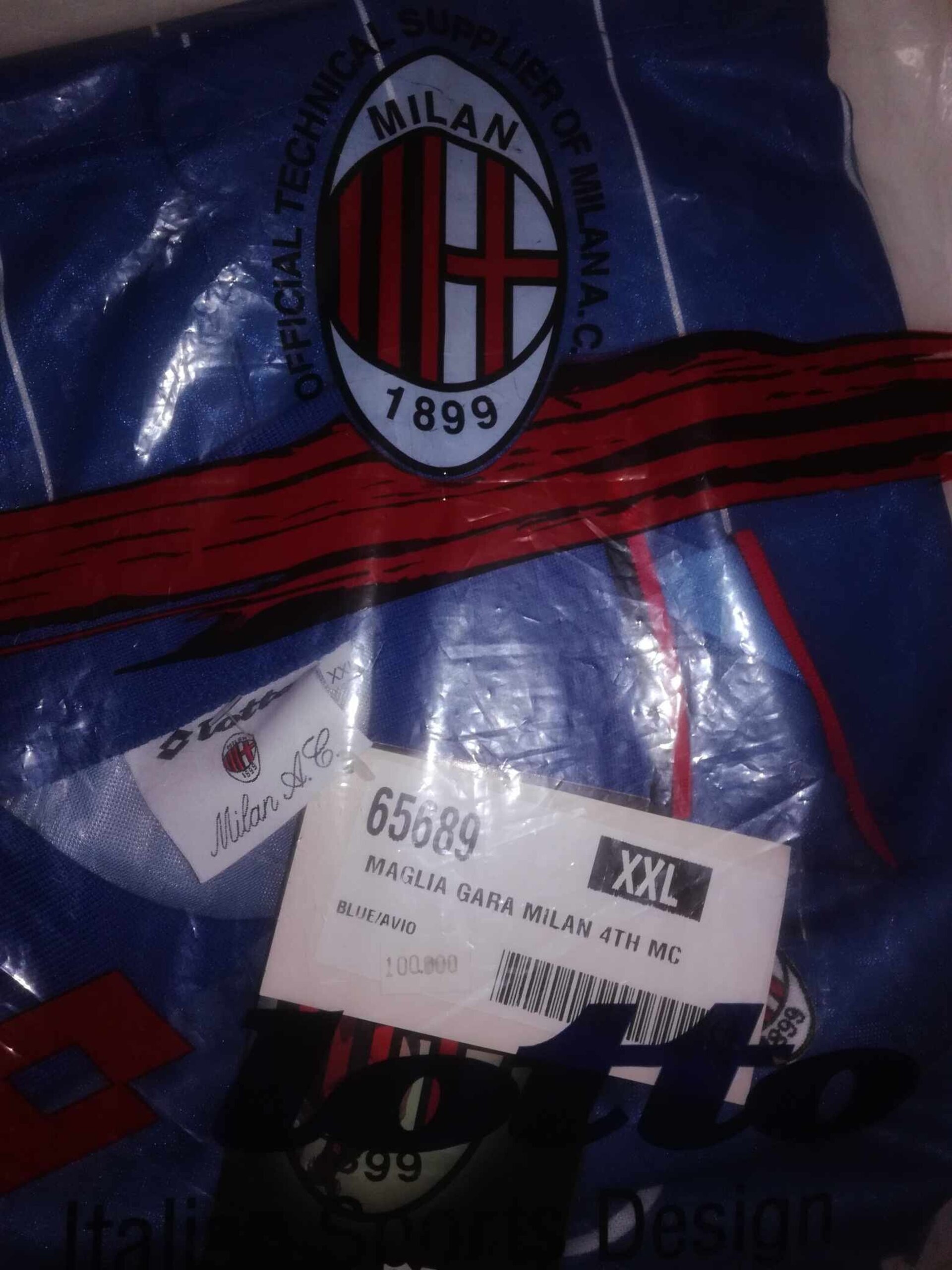 AC MILAN 1995-1996 BNWT XXL - 6