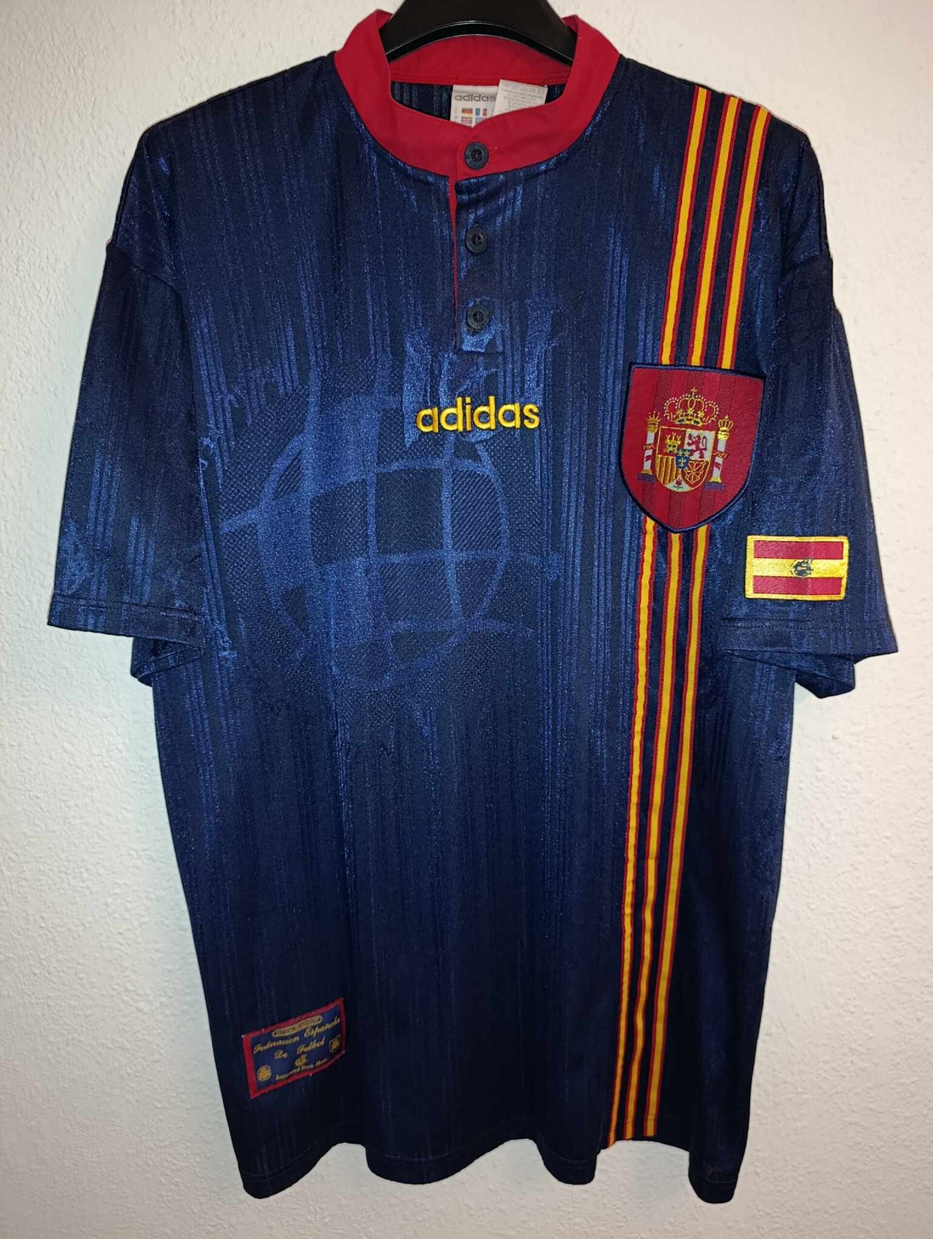 SPAIN 1996 EURO away XL - 1