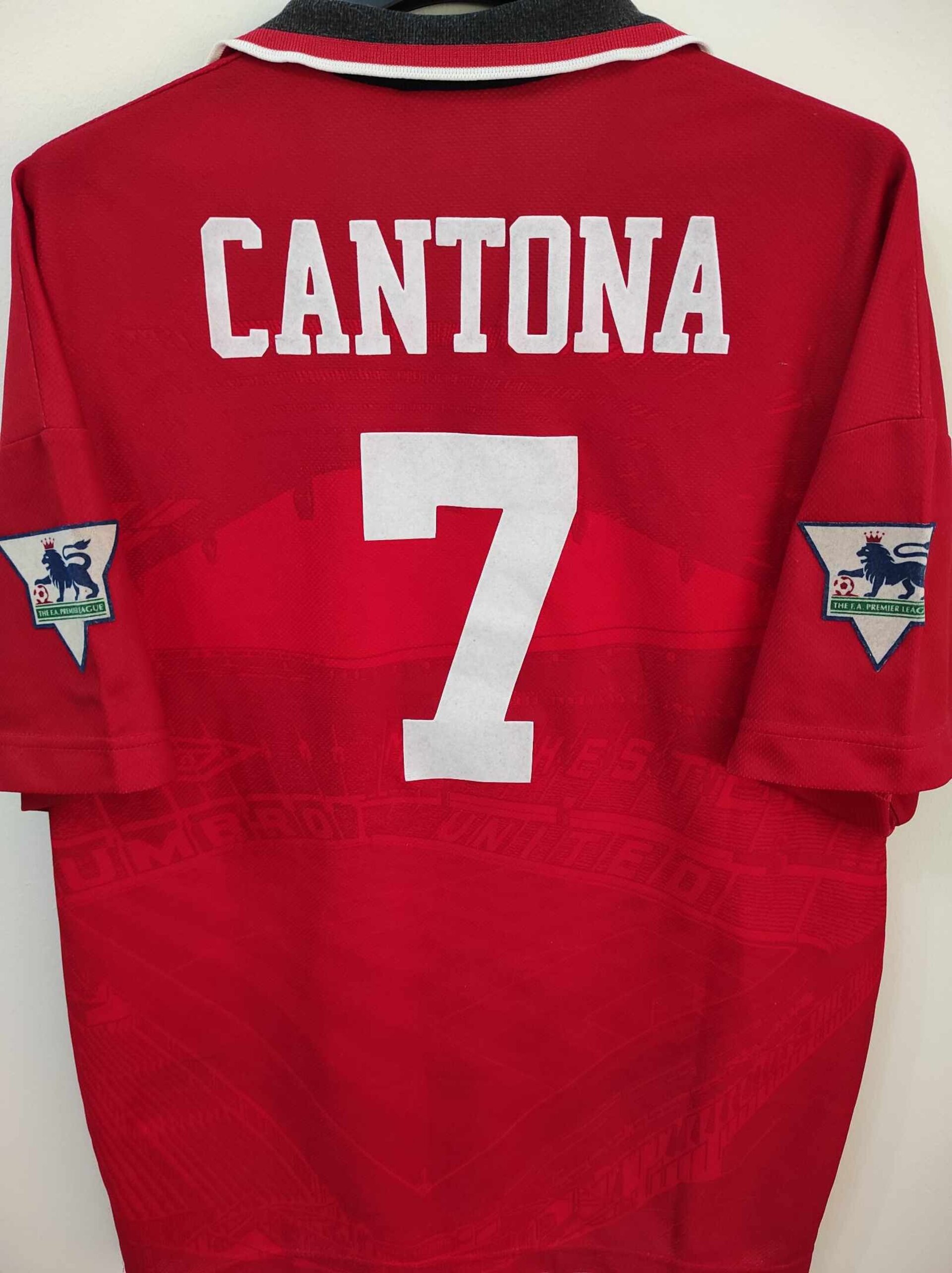 MANCHESTER UNITED 1994-1996 Cantona 7 L - 1