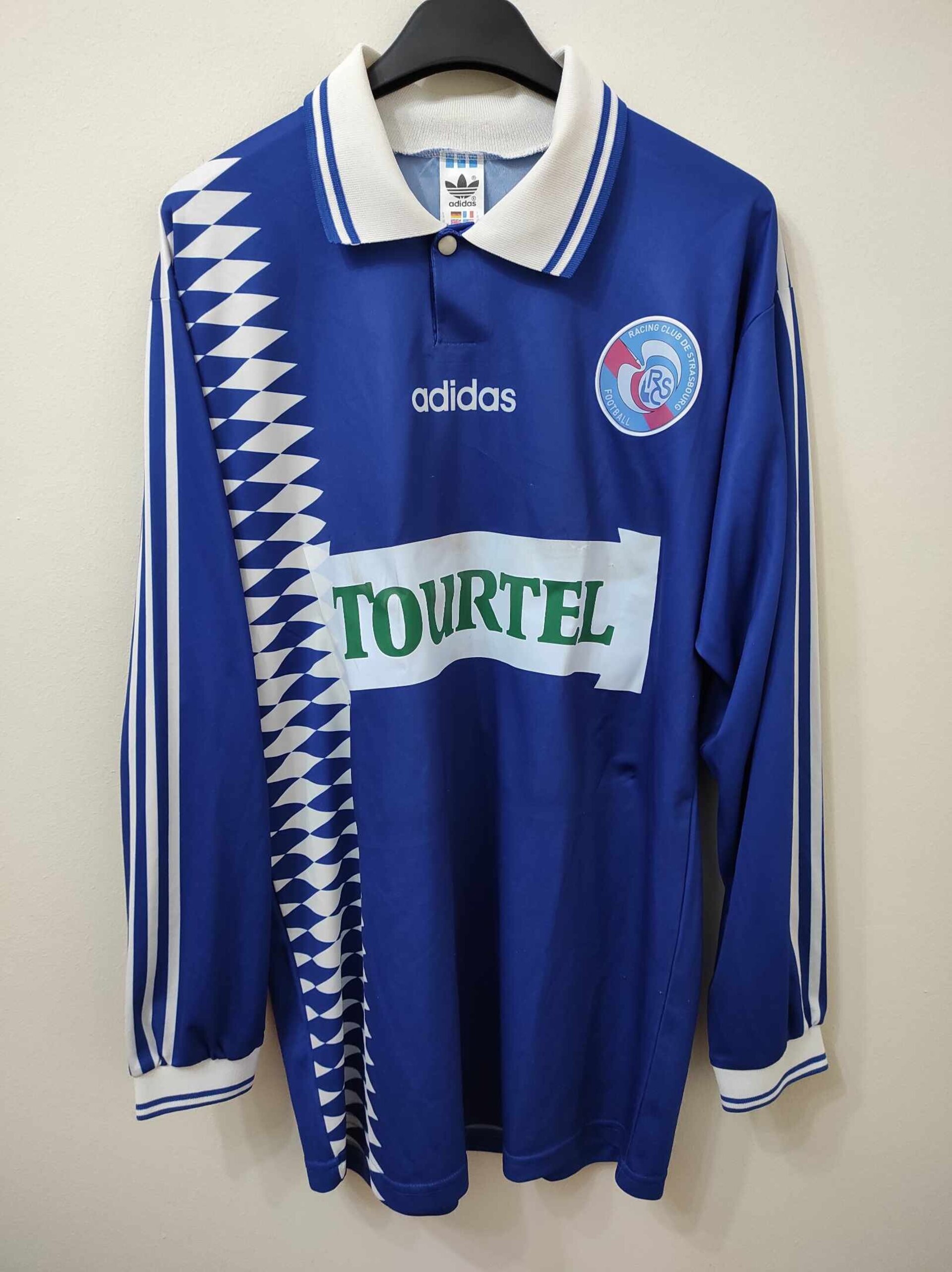 RACING CLUB STRASBOURG 1995-1996 Match Worn XL - 2