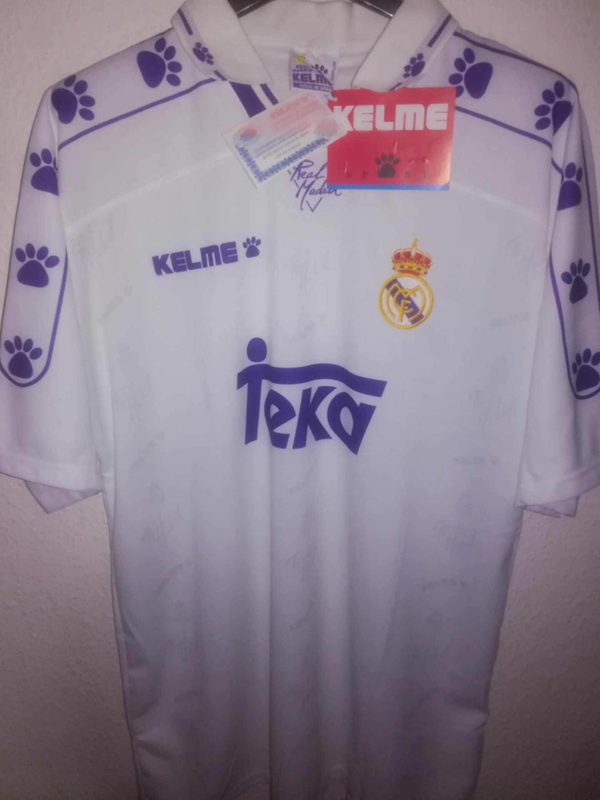 REAL MADRID 1994-1995 BNWT XL - 1