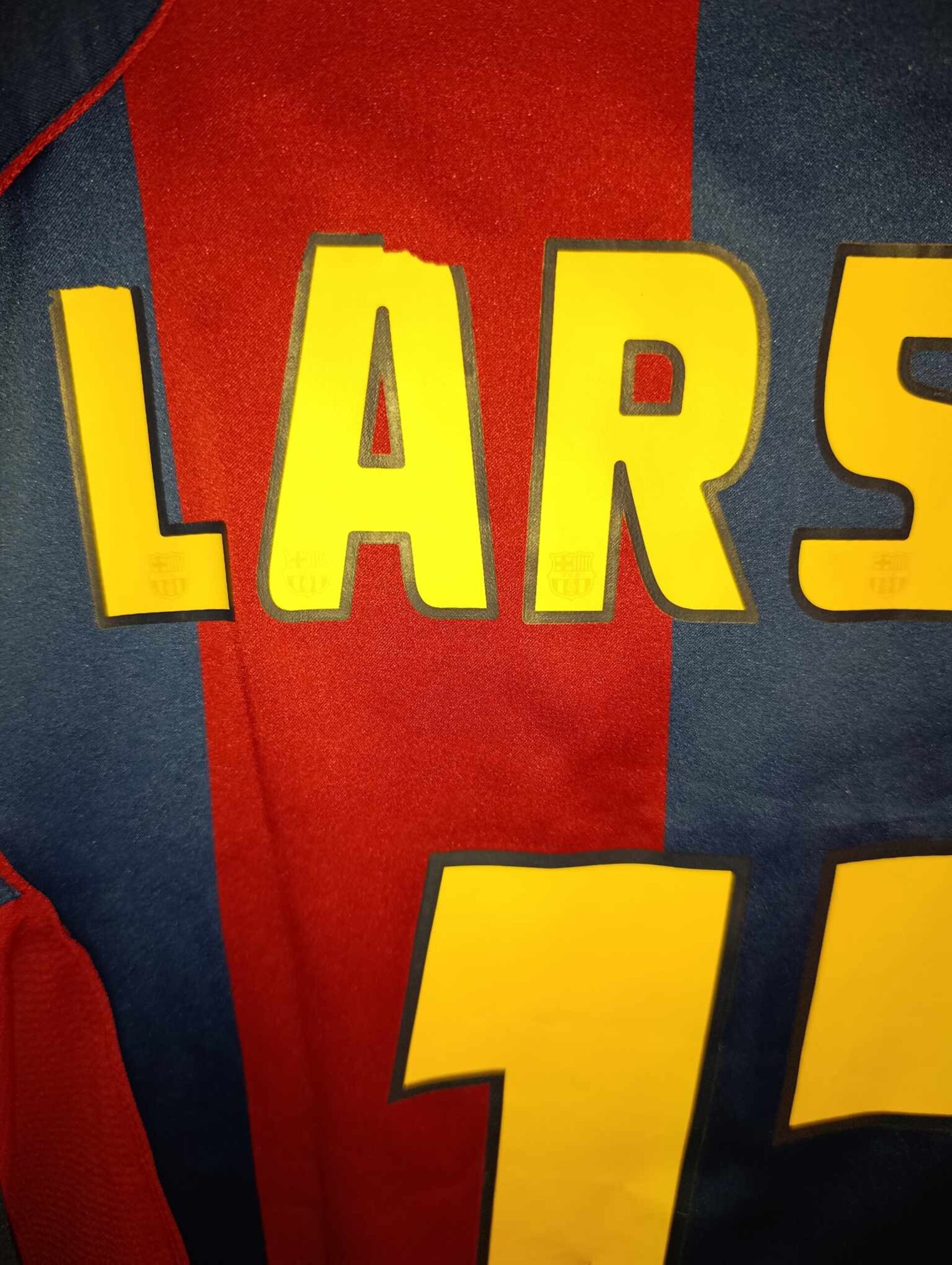 FC BARCELONA 2004-2005 Larsson 17 M - 7