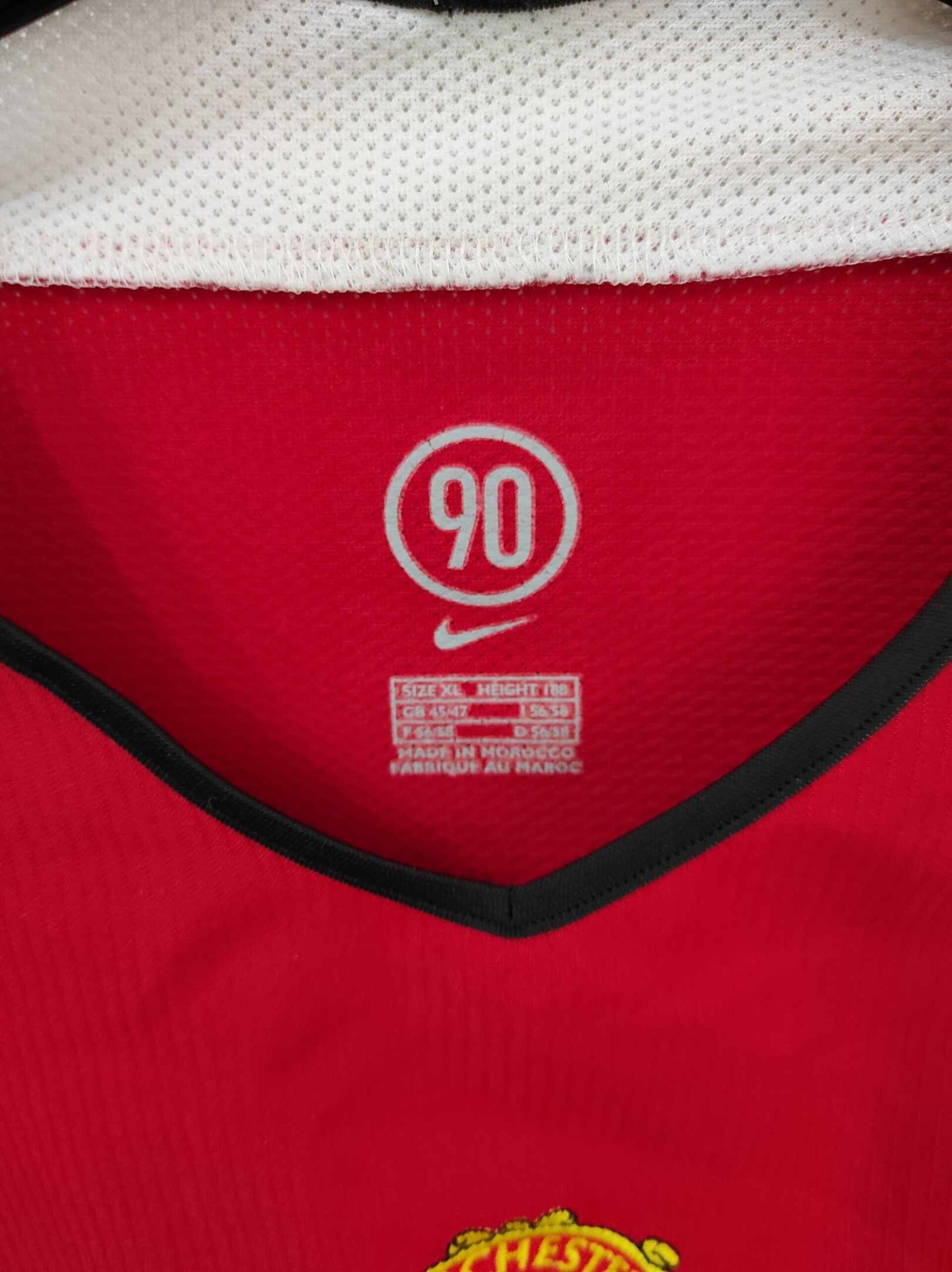 MANCHESTER UNITED 2004-2005 XL - 3
