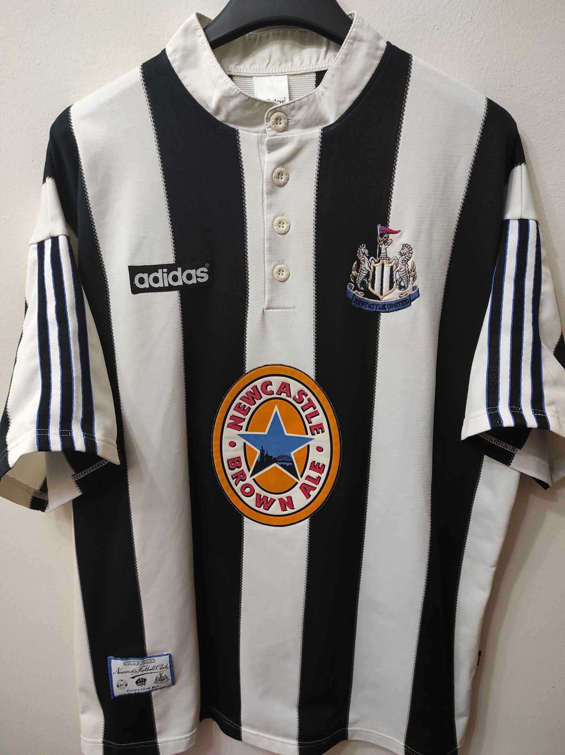 NEWCASTLE UNITED 1996-1997 Batty 4 XL - 2