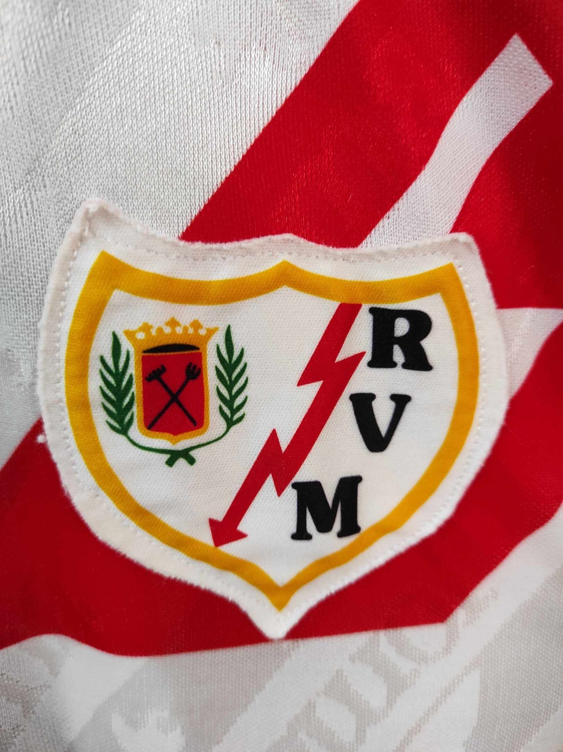 RAYO VALLECANO 1996-1997 Ezequiel Castillo 7 Match Worn XXL - 5