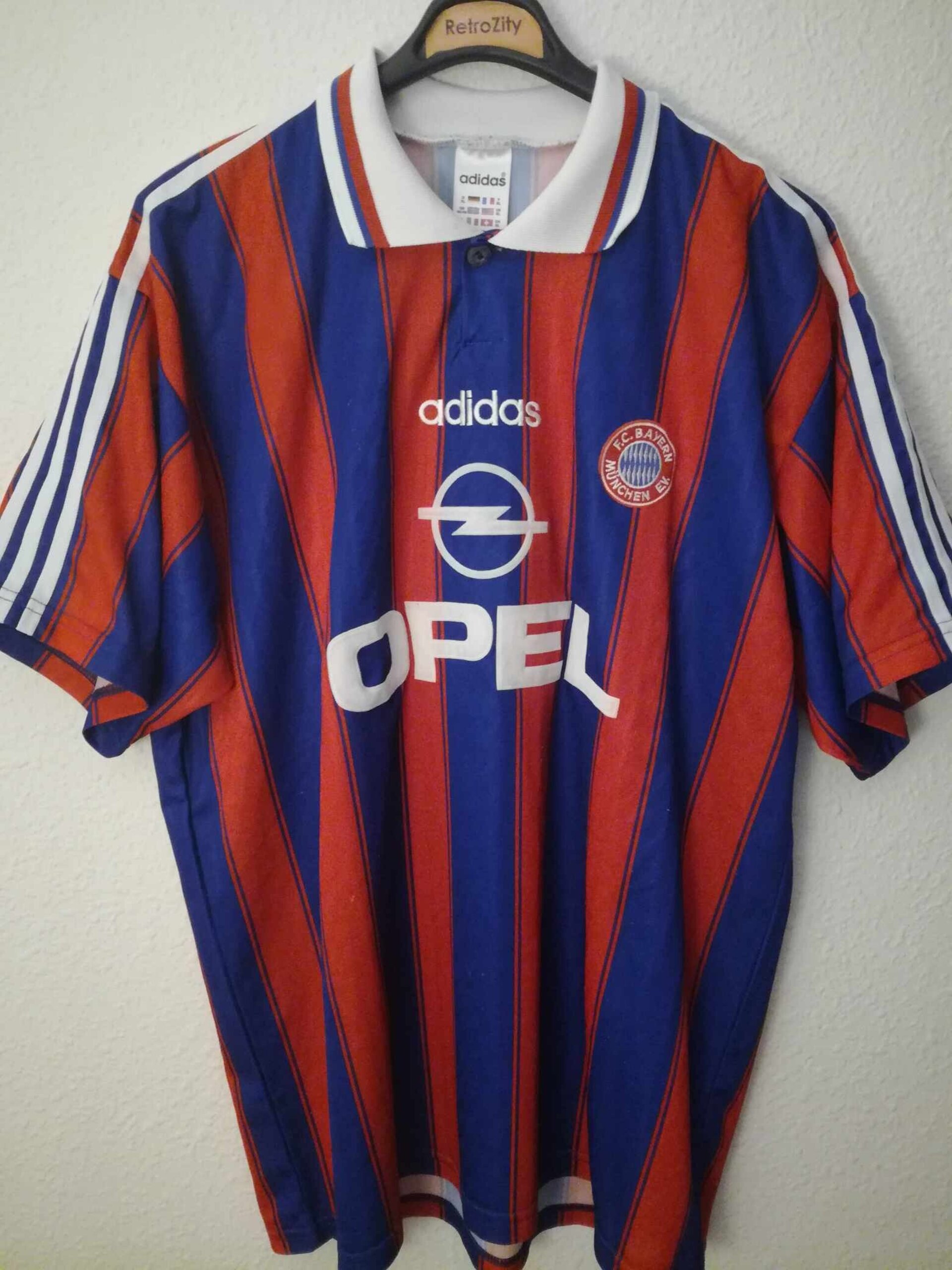 BAYERN MUNICH 1995-1996 Klinsmann 18 XL - 2