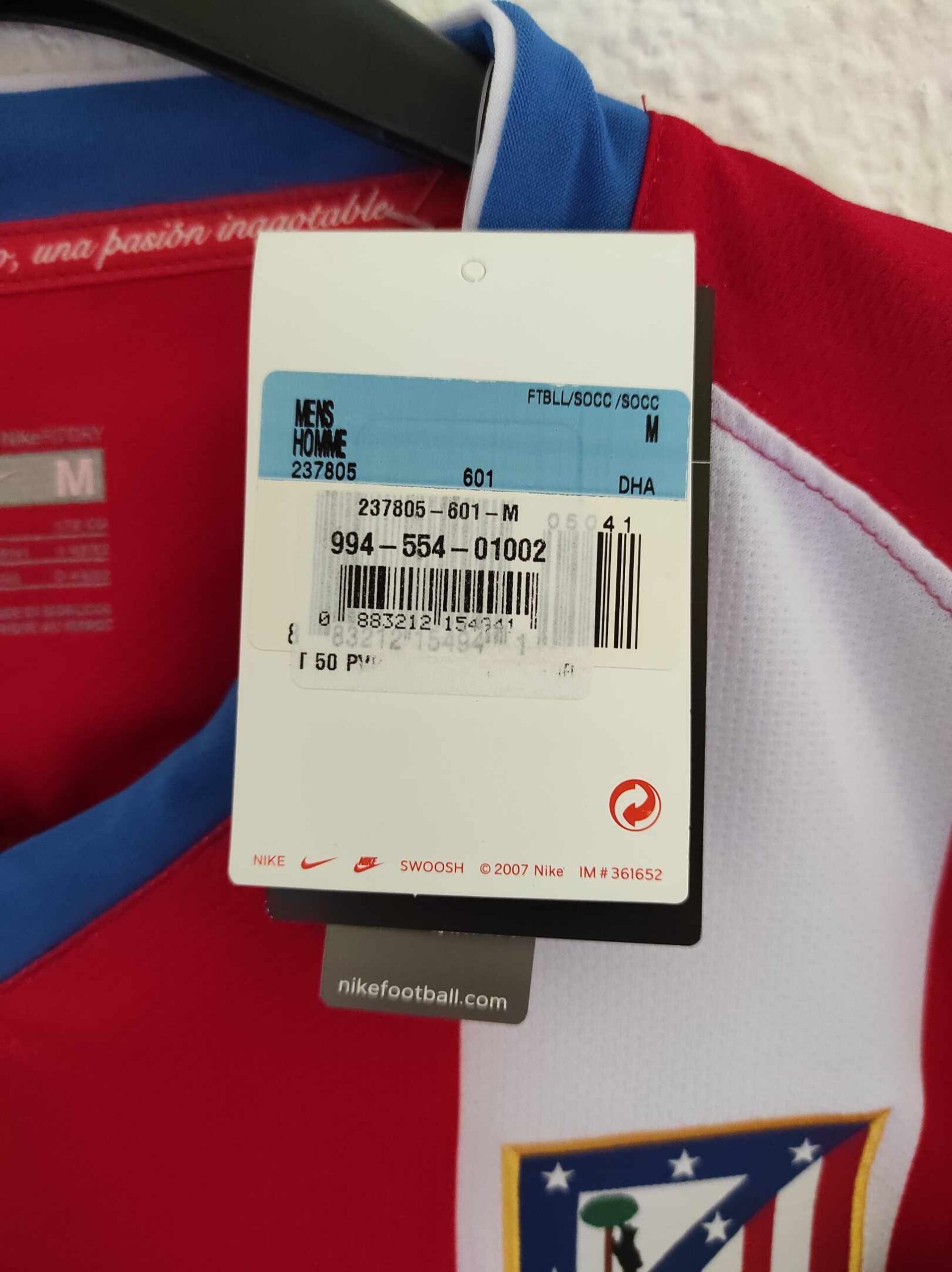 ATLETICO MADRID 2007-2008 BNWT M - 3