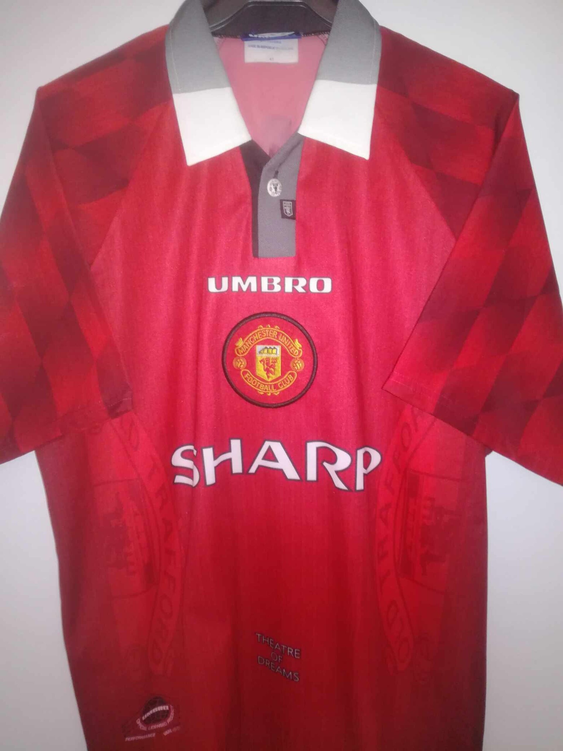 MANCHESTER UNITED 1996-1997 Cantona 7 L - 2