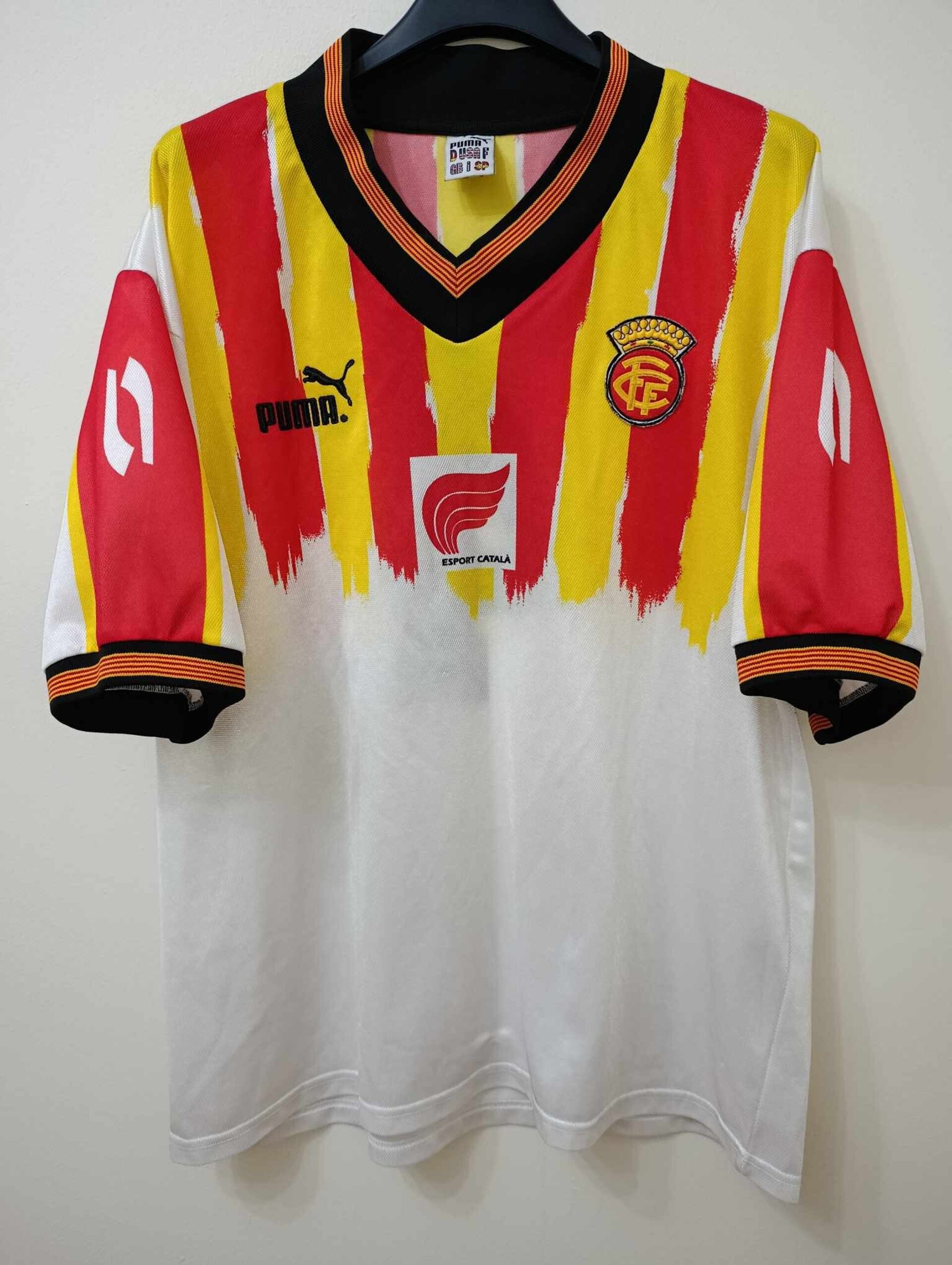 CATALUNYA 1995 Guardiola 4 Match Worn L - 2