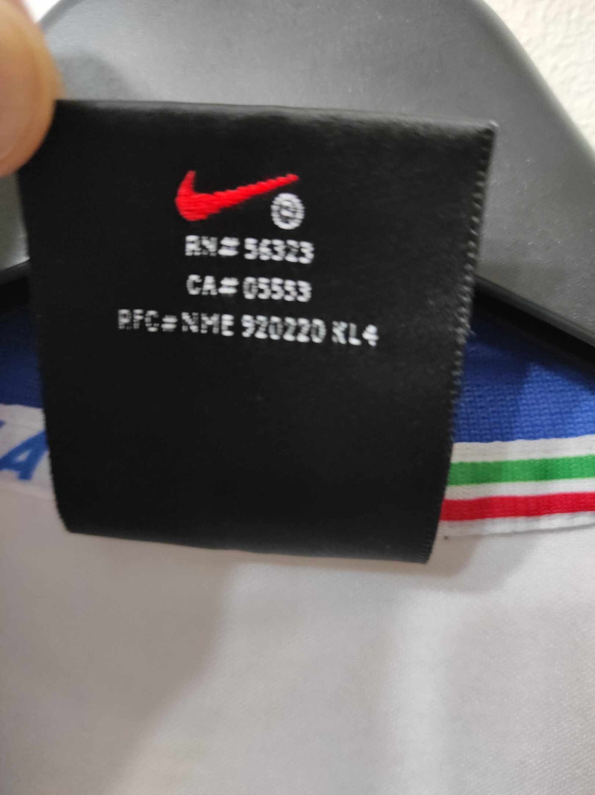 ITALY 1996 EURO away L - 3