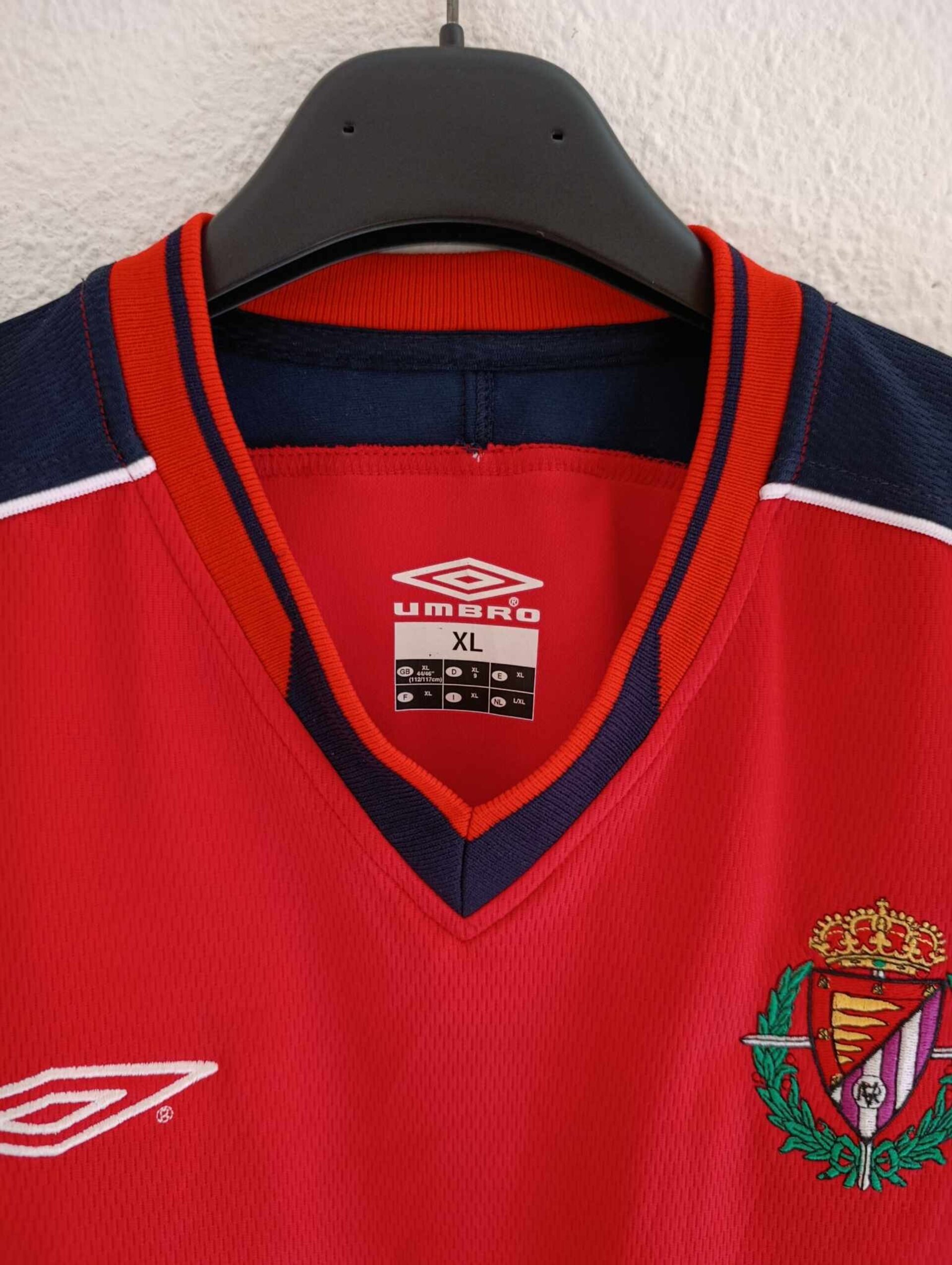 REAL VALLADOLID 2003-2004 away XL - 2