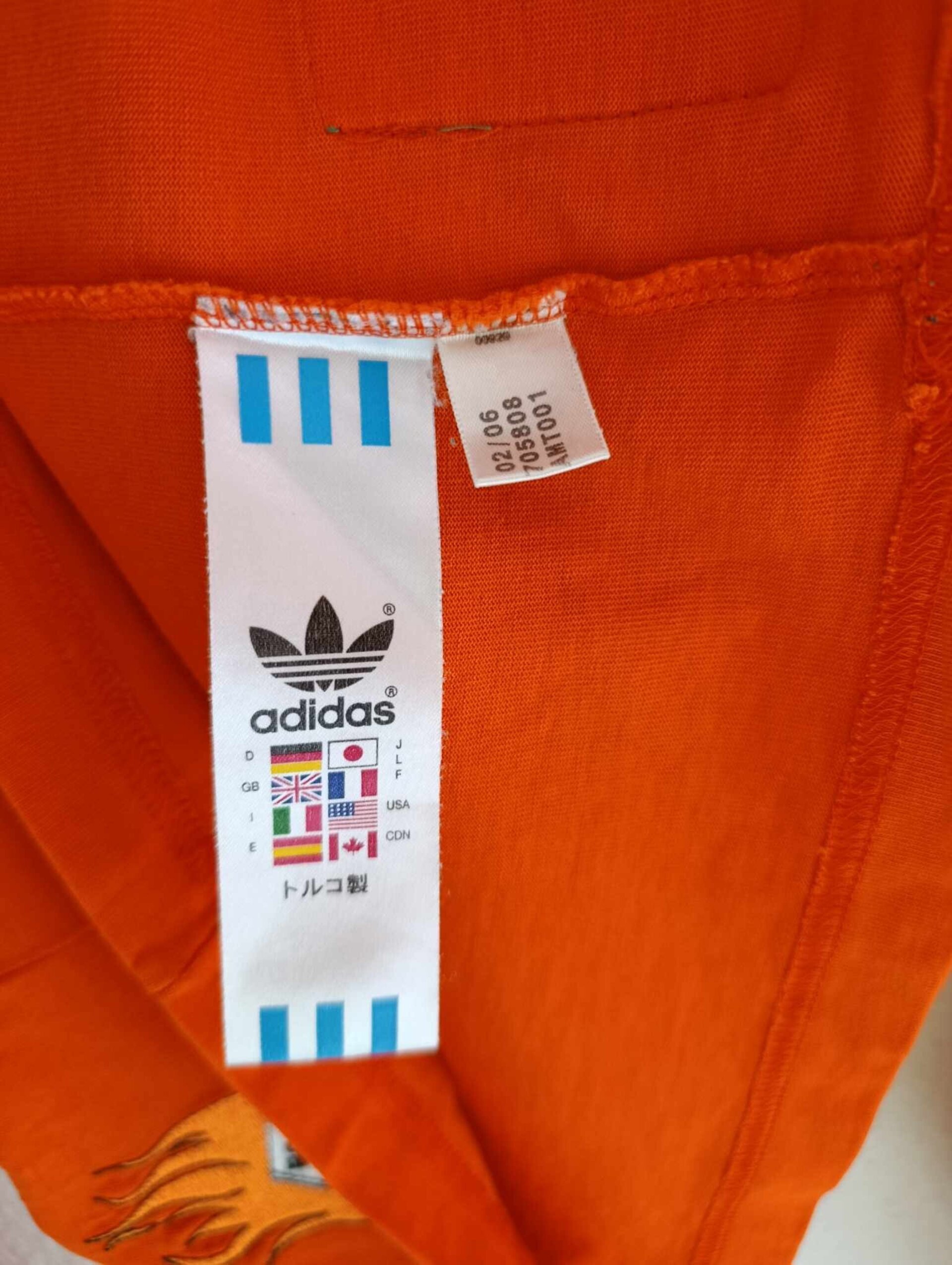 HOLLAND 1974 World Cup Adidas Originals L - 5
