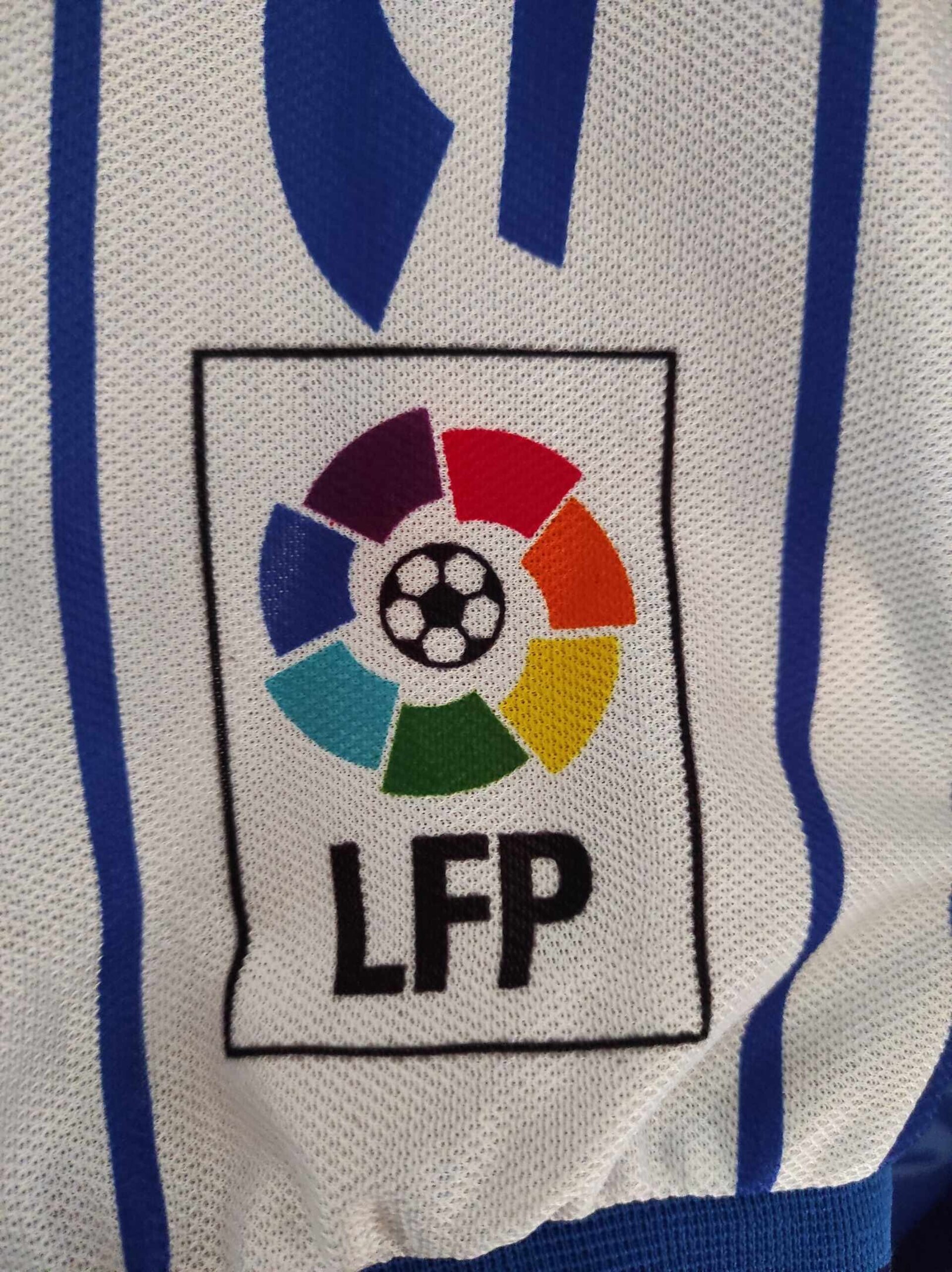 ESPANYOL 1996-1997 Cobos 7 Match Worn XL - 7