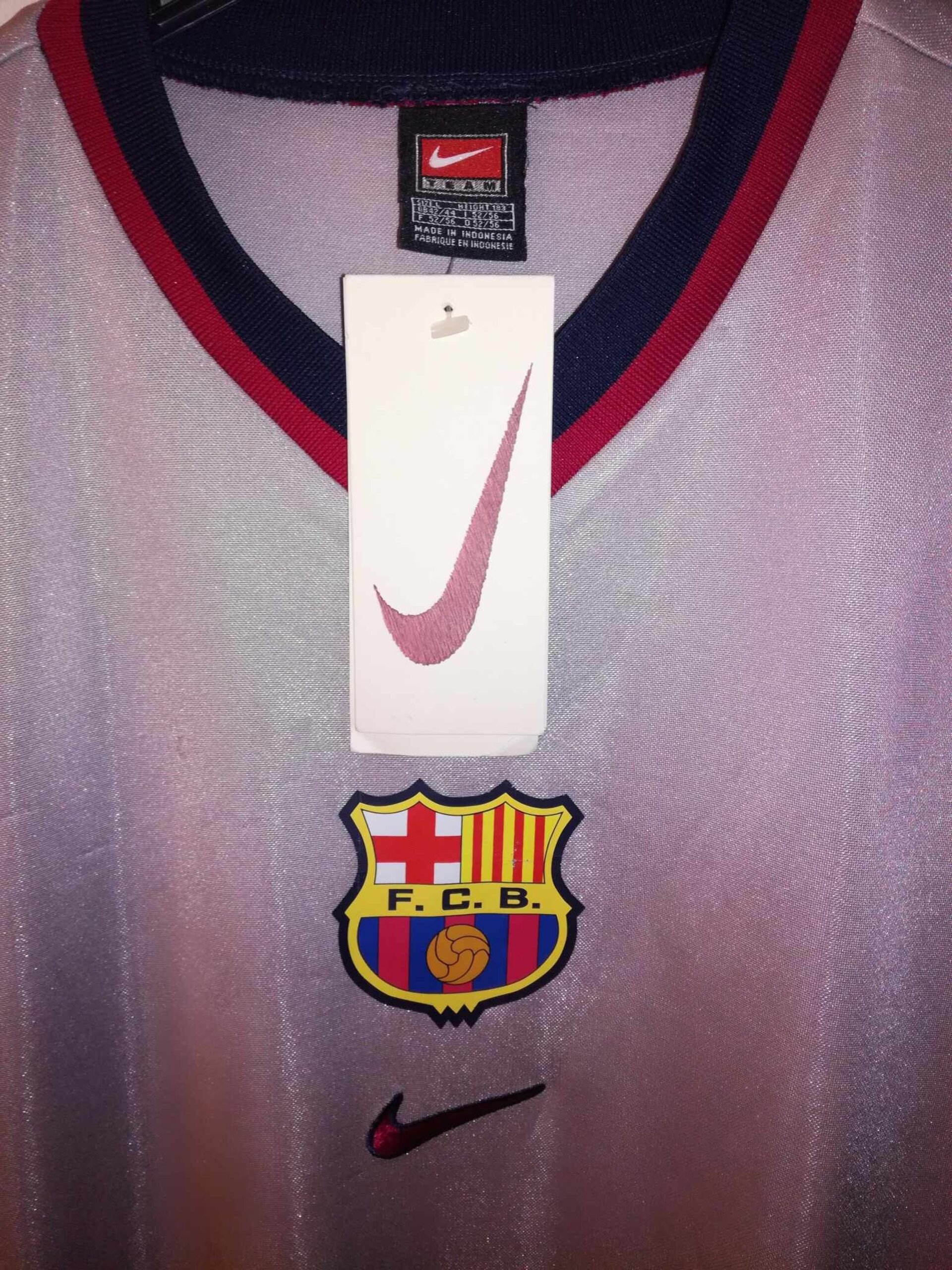 FC BARCELONA 1998-2001 BNWT away L - 2