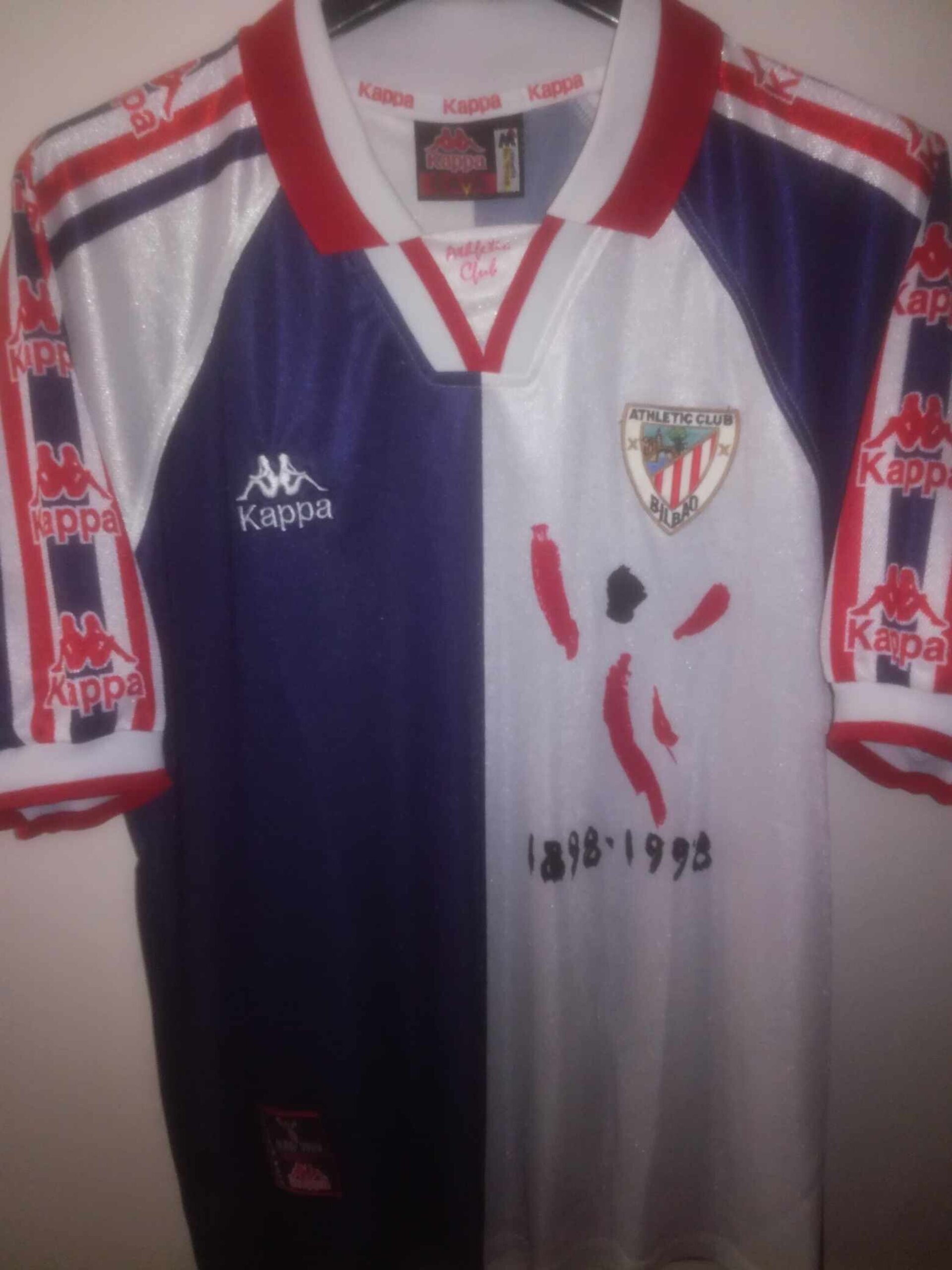 ATHLETIC CLUB BILBAO 1997-1998 Centenary away M - 1