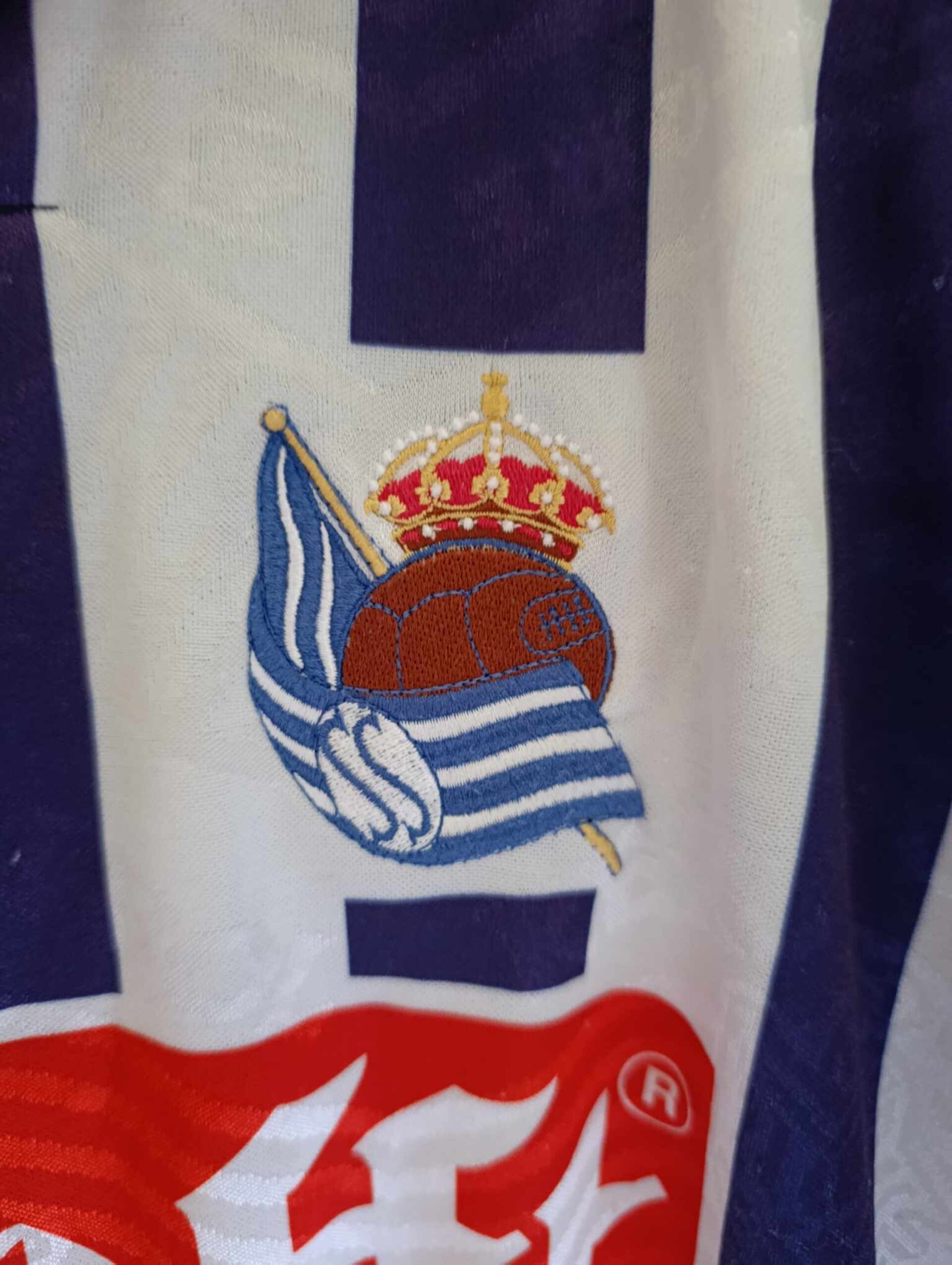 REAL SOCIEDAD 1995-1996 number 9 XXL - 9