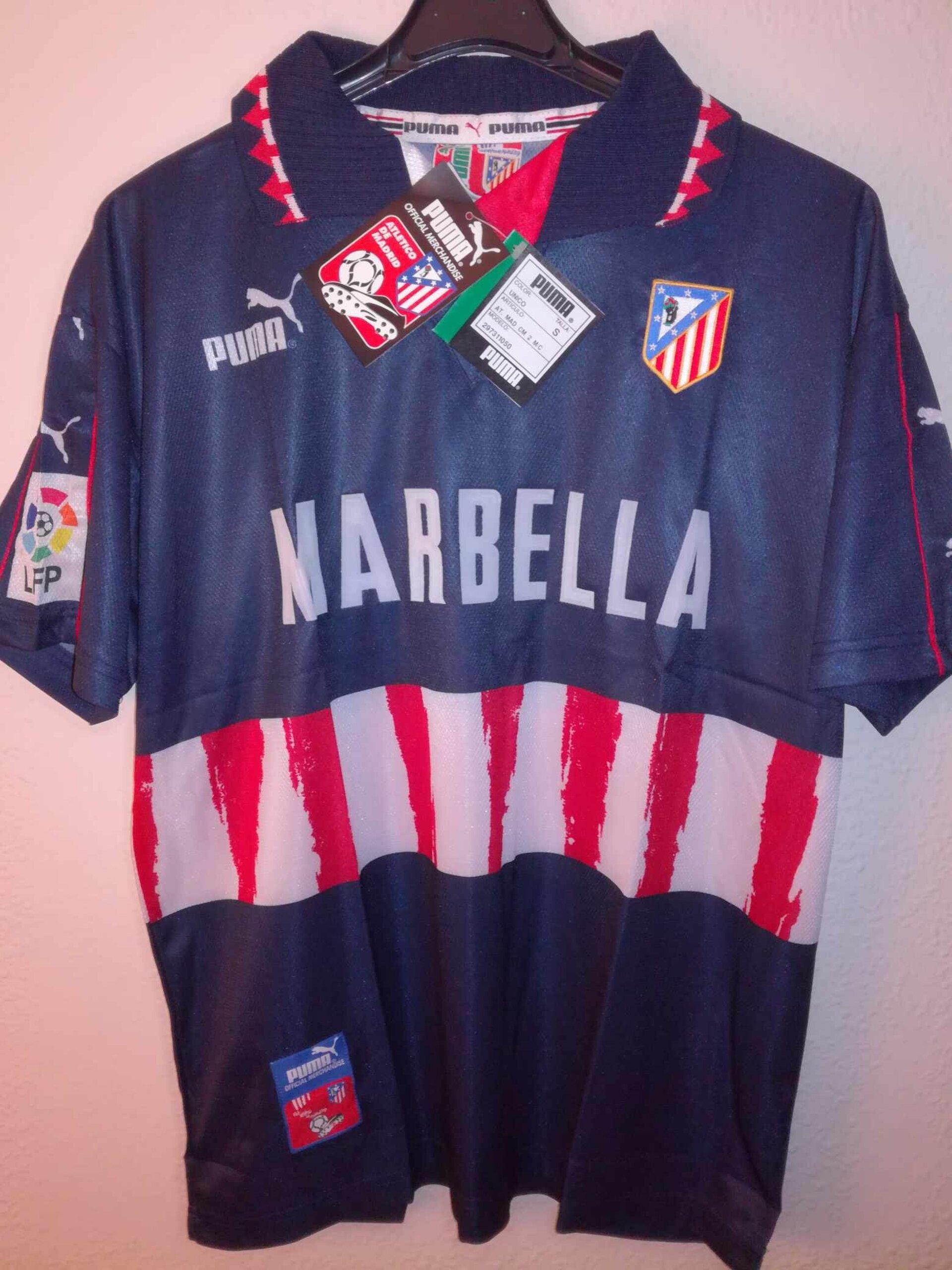 ATLETICO MADRID 1997-1998 away BNWT S - 1