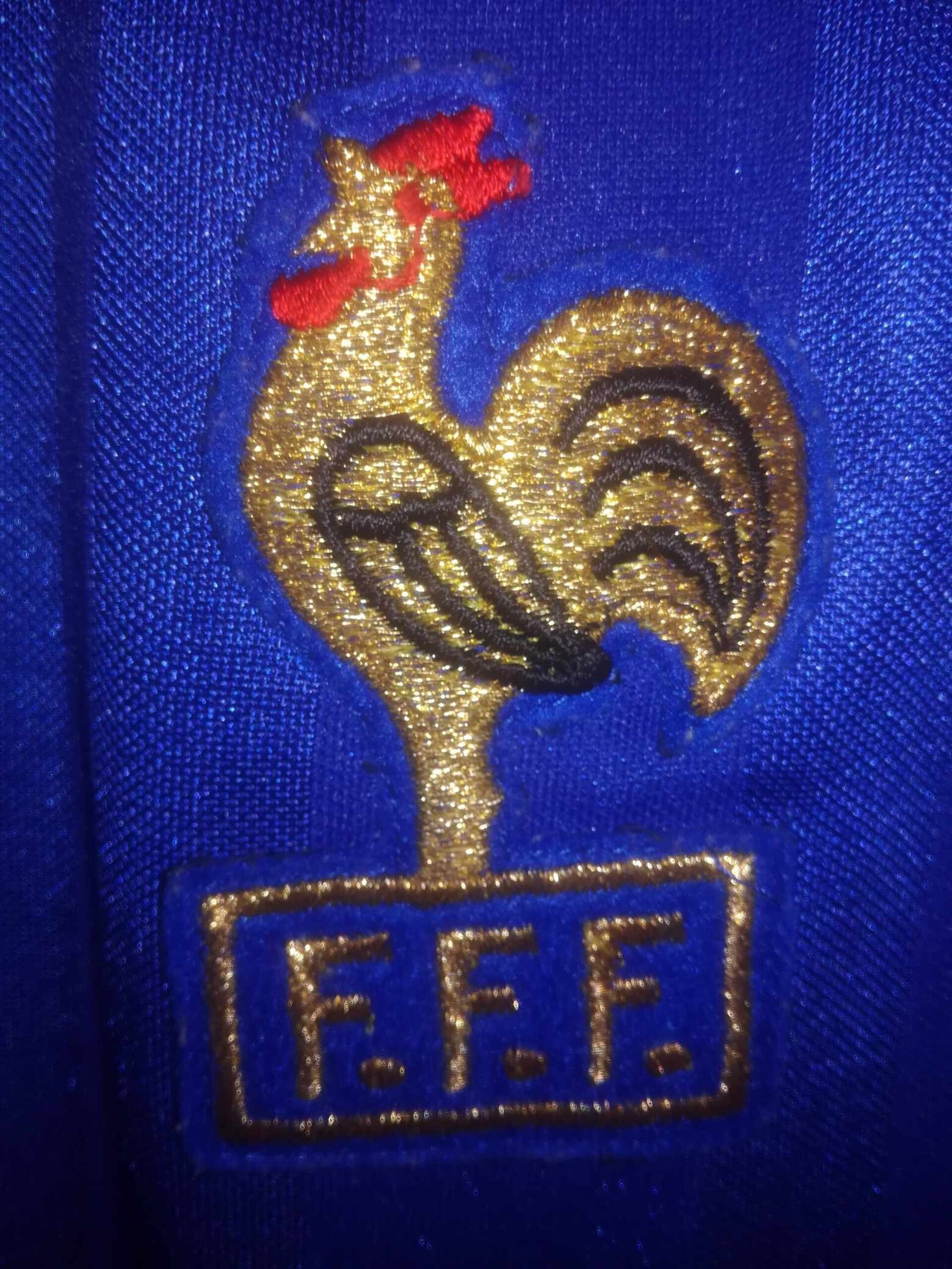 FRANCE 1992 EURO Match Worn number 6 XL - 3