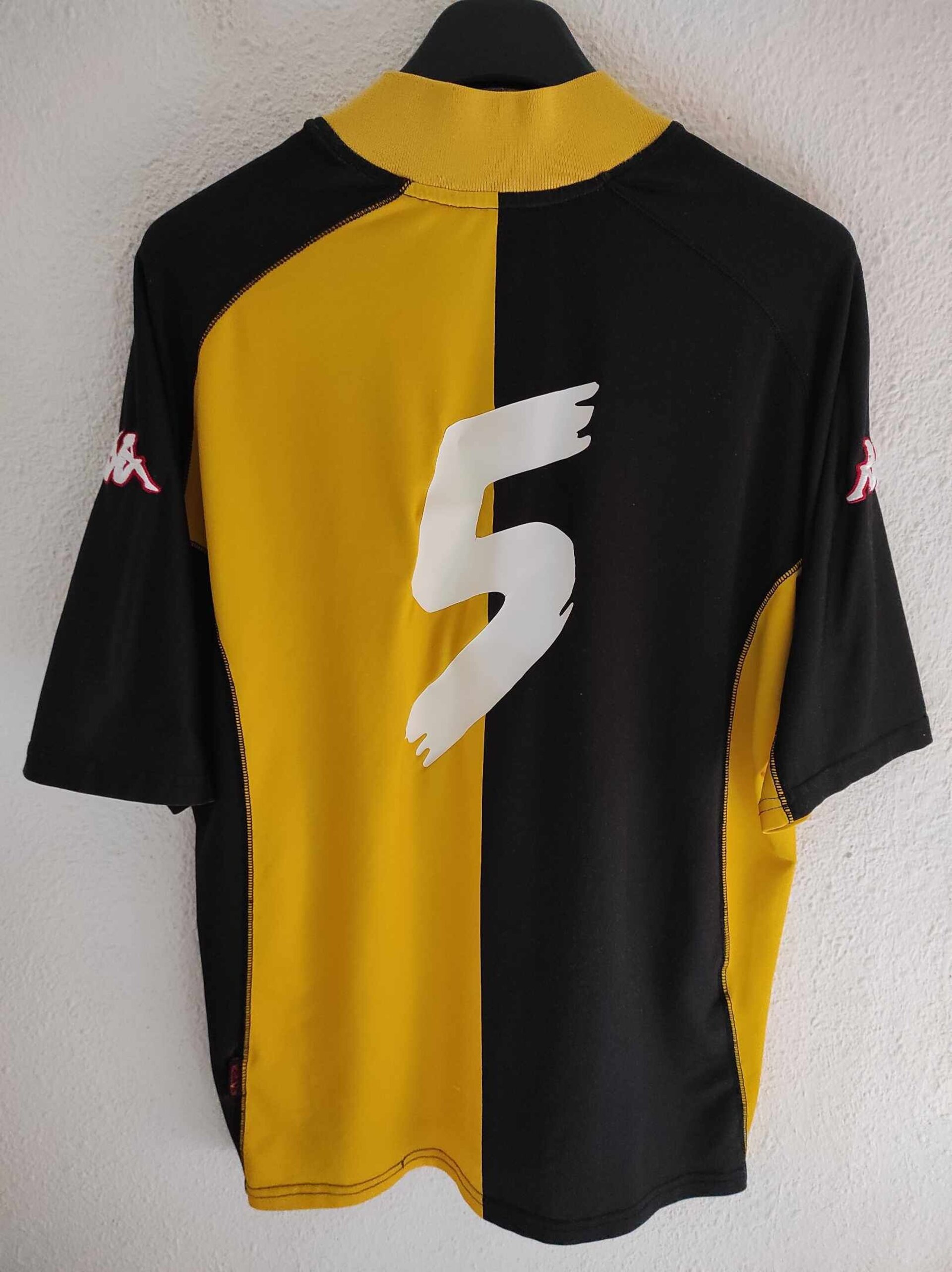 REAL ZARAGOZA 2001-2002 away number 5 XL - 5