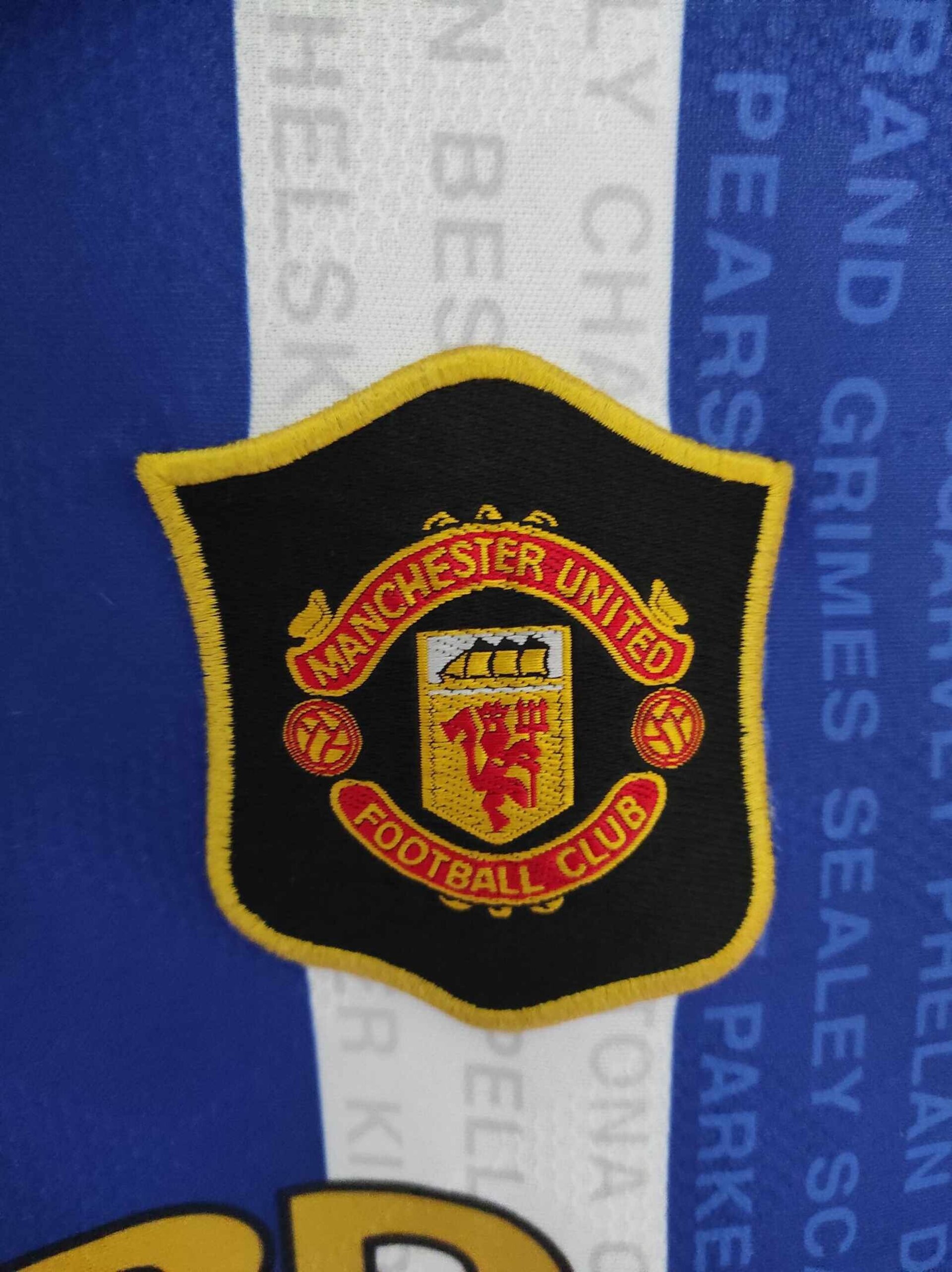 MANCHESTER UNITED 1995-1996 away XL - 3