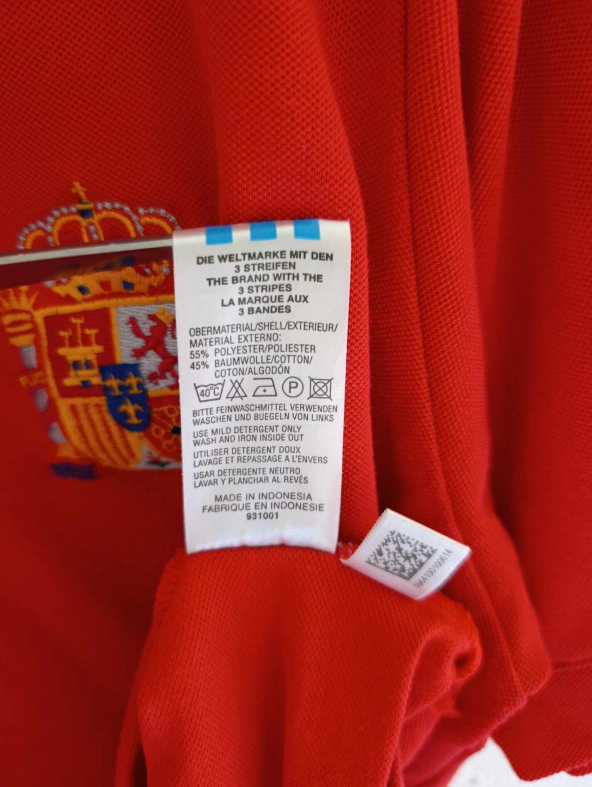 SPAIN 1982 Adidas Originals XL - 4