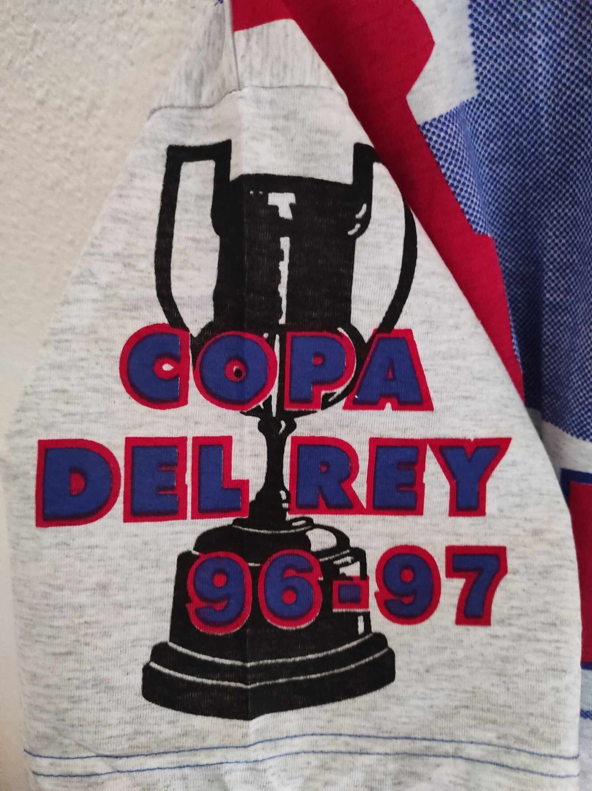 FC BARCELONA 1996-1997 BNWT Copa Rey M - 6