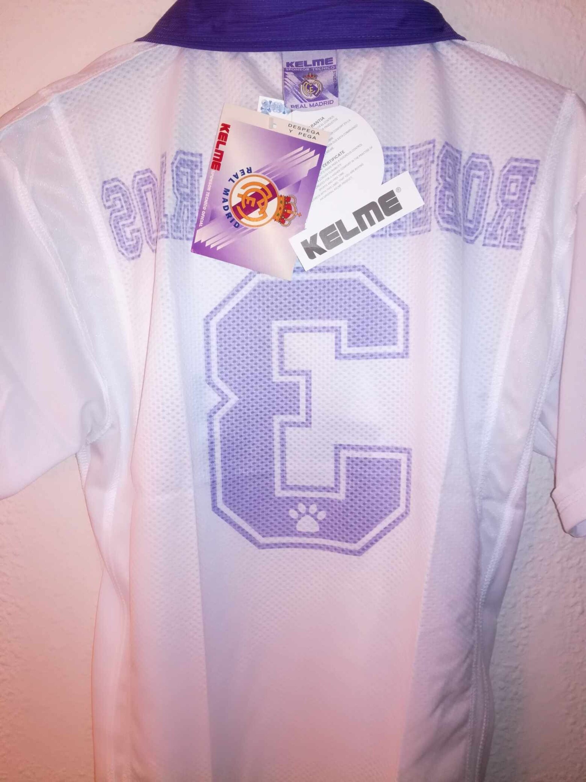 REAL MADRID 1997-1998 Roberto Carlos 3 BNWT S - 7