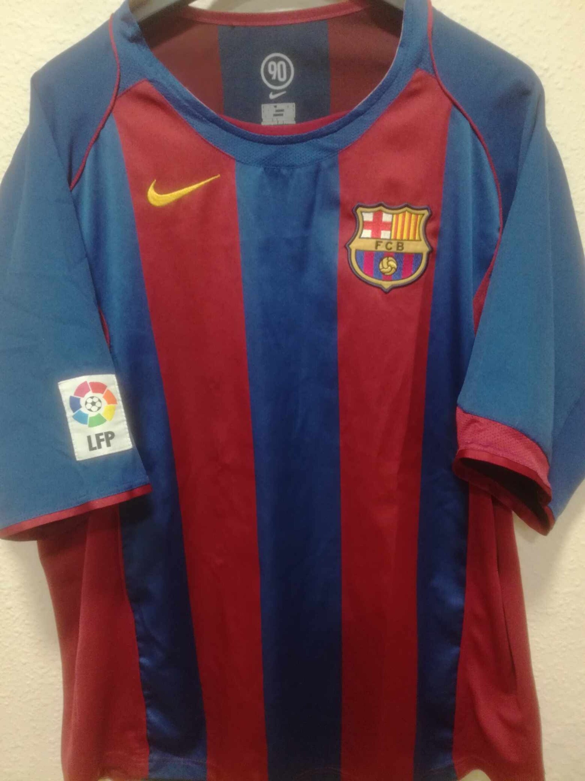 FC BARCELONA 2004-2005 Ronaldinho 10 XL - 2
