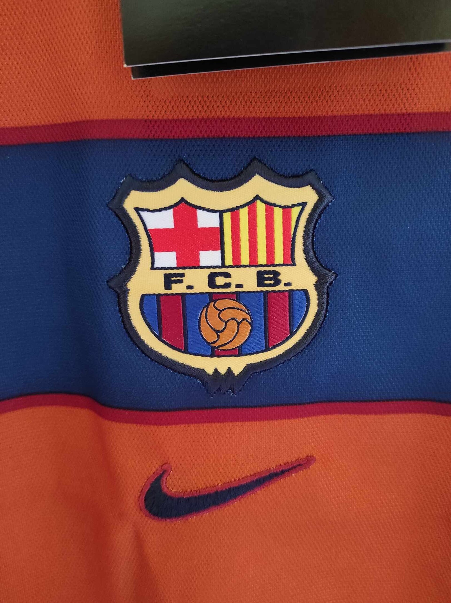 FC BARCELONA 1998-1999 away BNWT XL Kids (like S) - 7