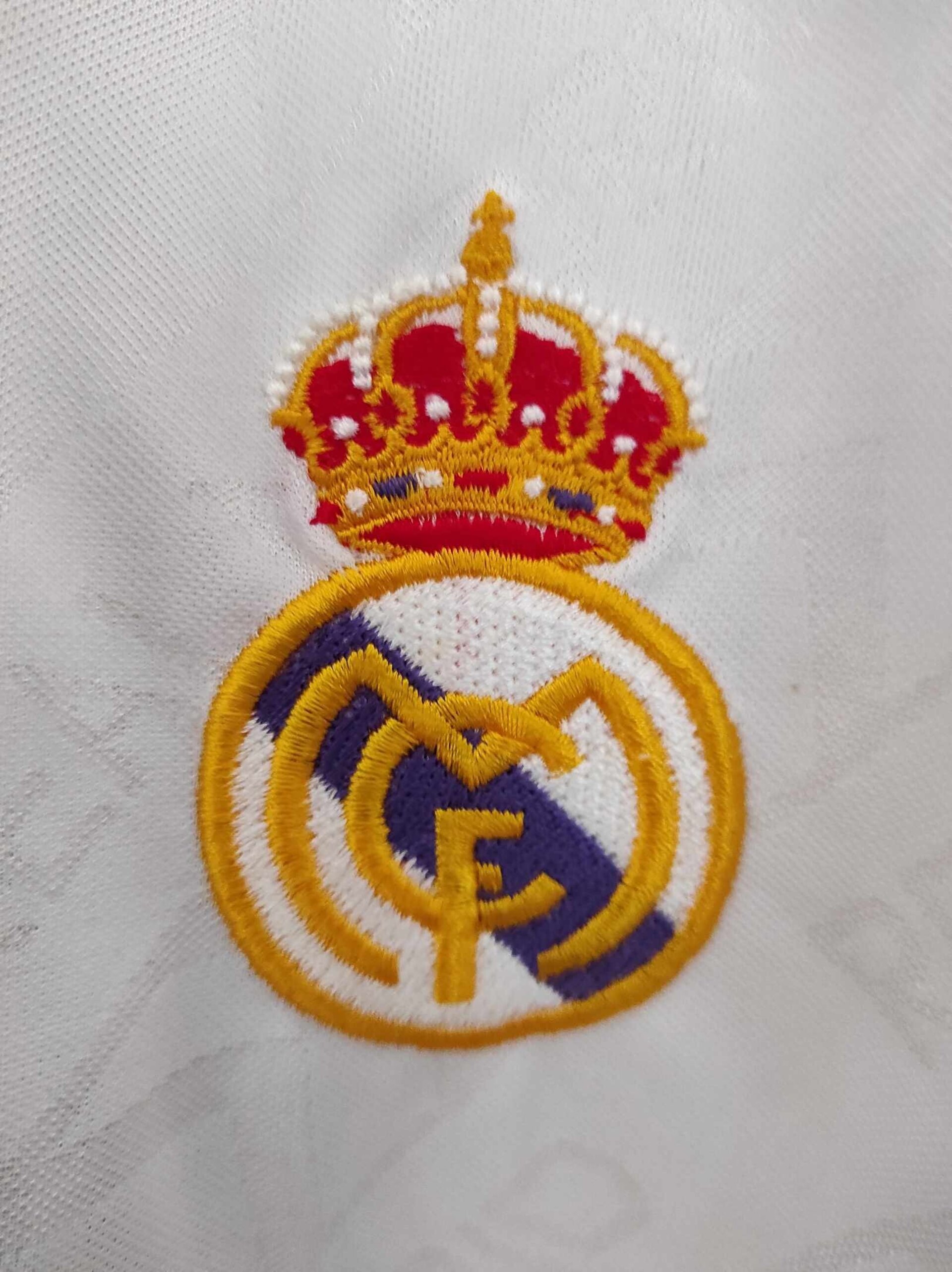 REAL MADRID 1993-1994 Alkorta 4 Match Worn XL - 4