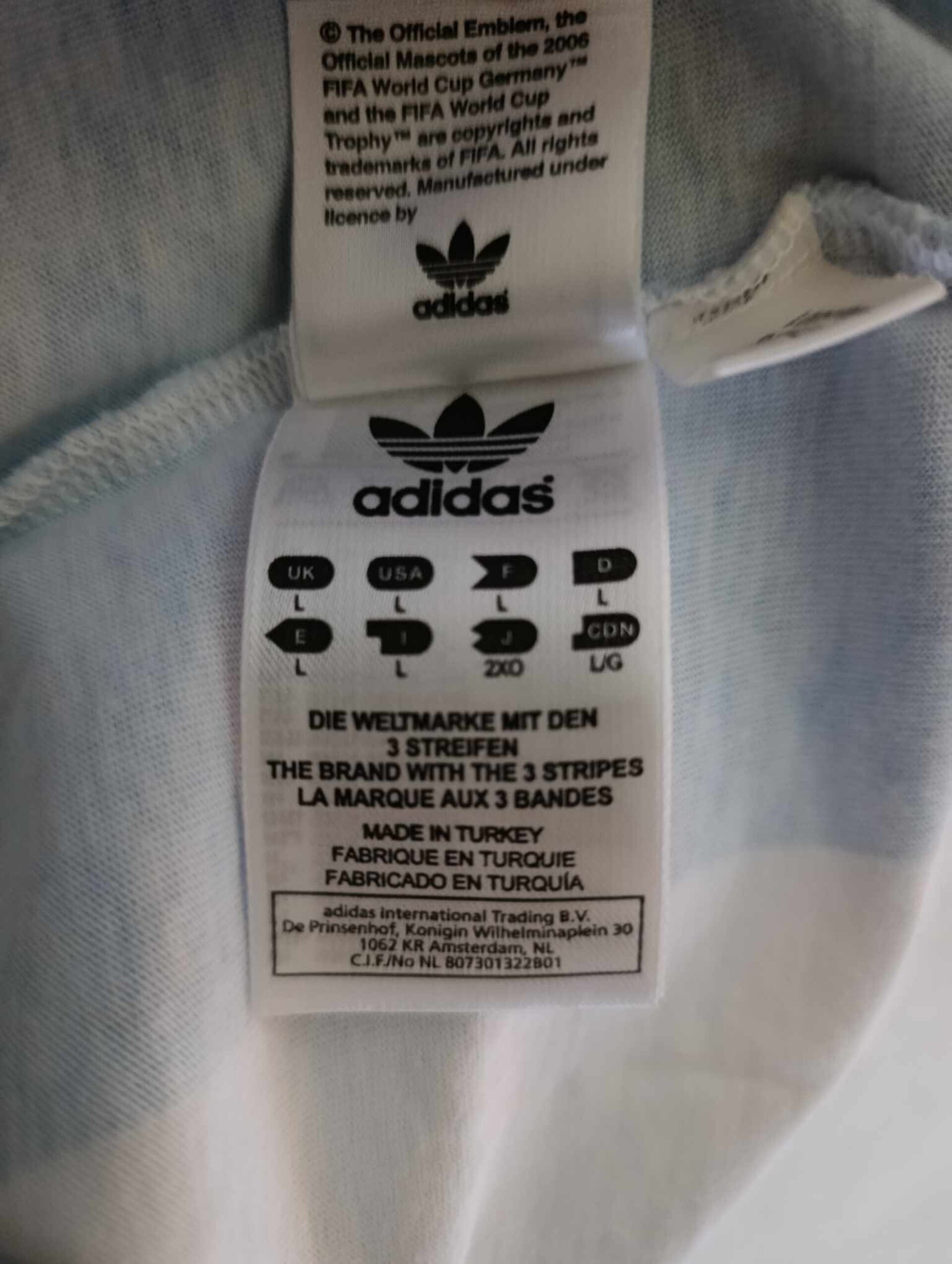 ARGENTINA 1978 World Cup Adidas Originals L - 3