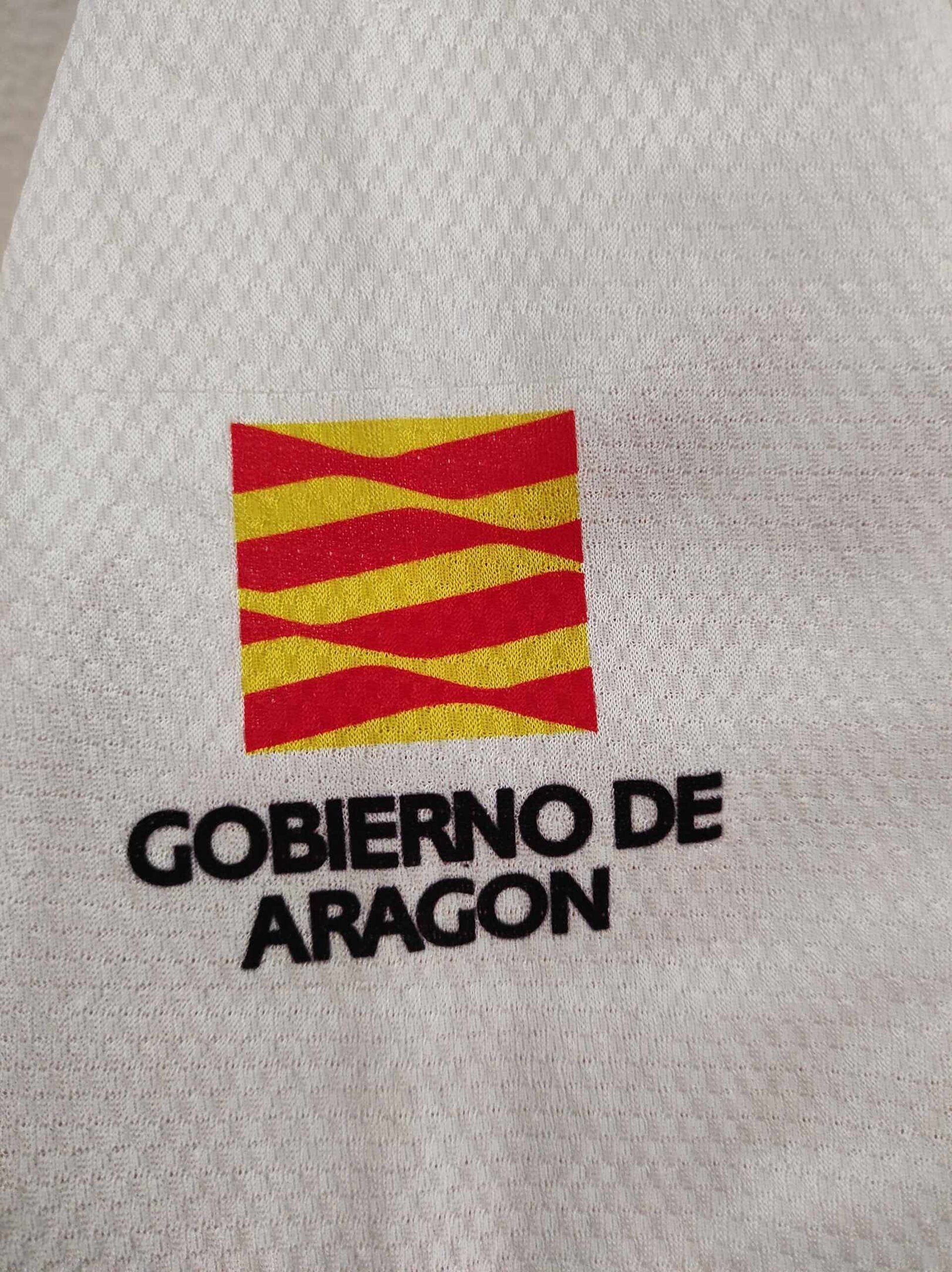 REAL ZARAGOZA 1994-1995 number 7 XL - 4