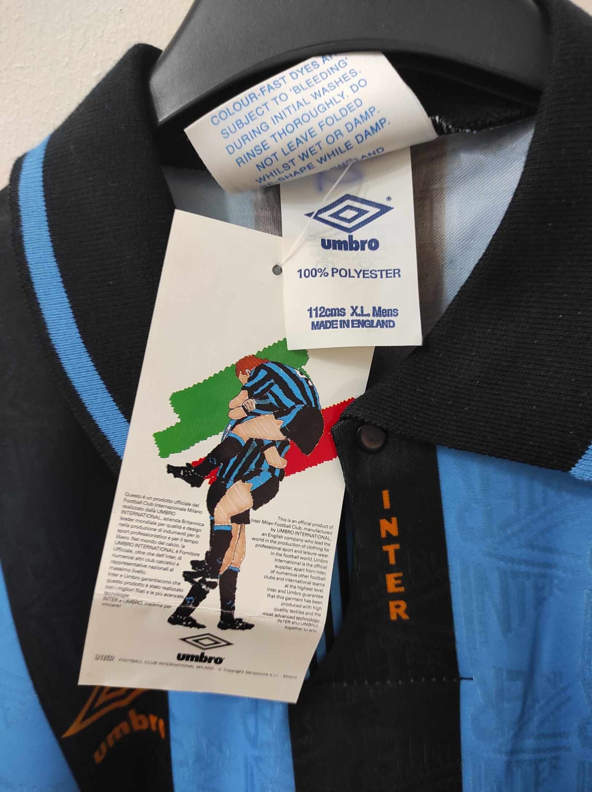 INTER MILAN 1992-1993 BNWT XL - 3